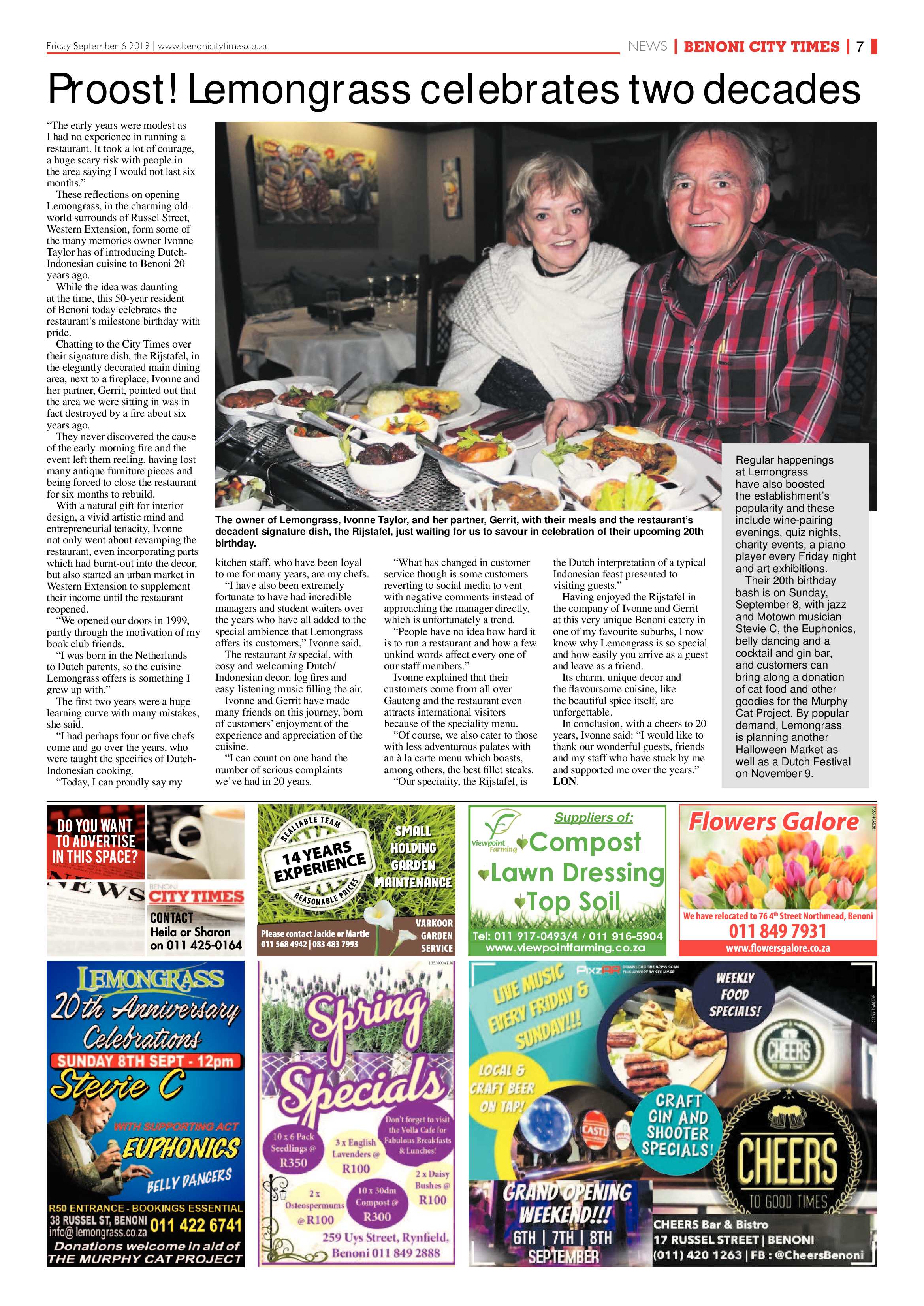 Benoni City Times 05 September 2019 page 7