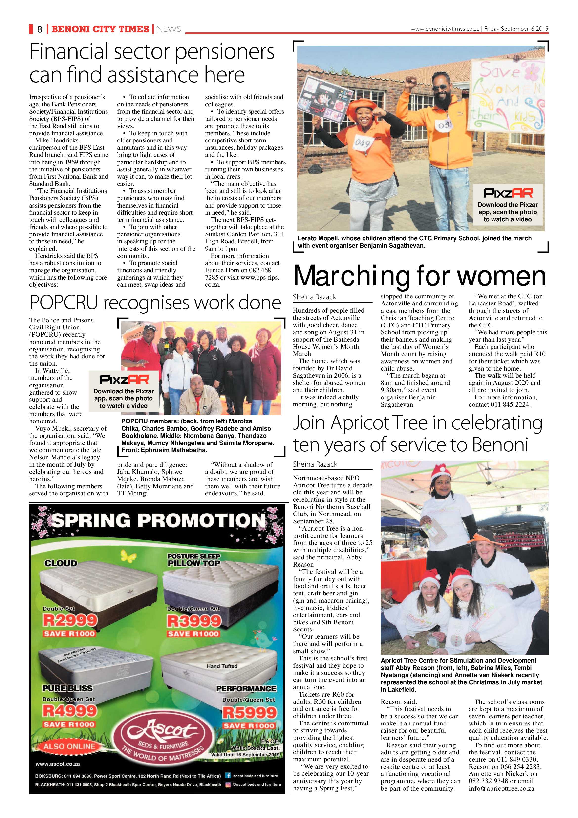 Benoni City Times 05 September 2019 page 8