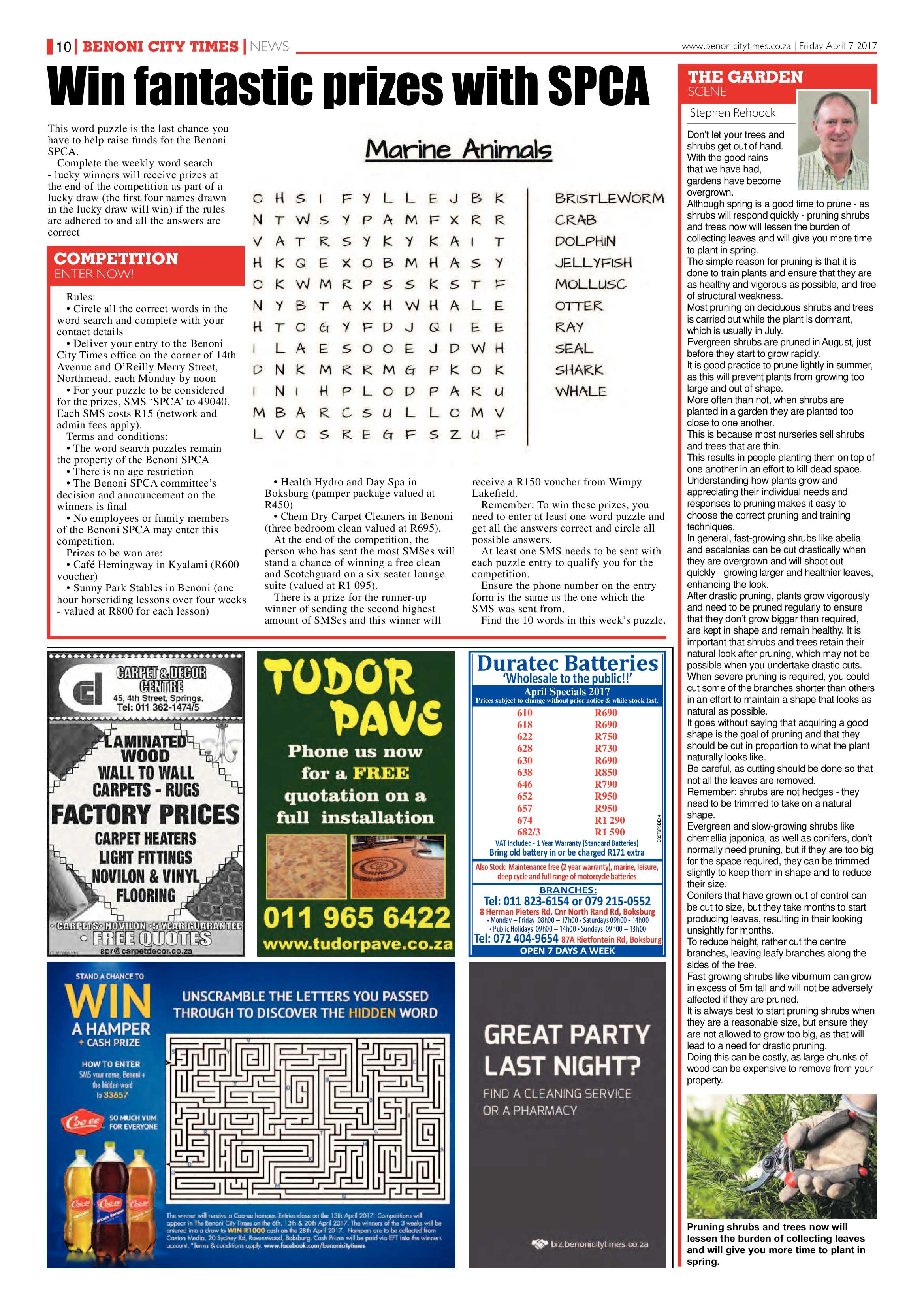 Benoni City Times 06 April 2017 page 10
