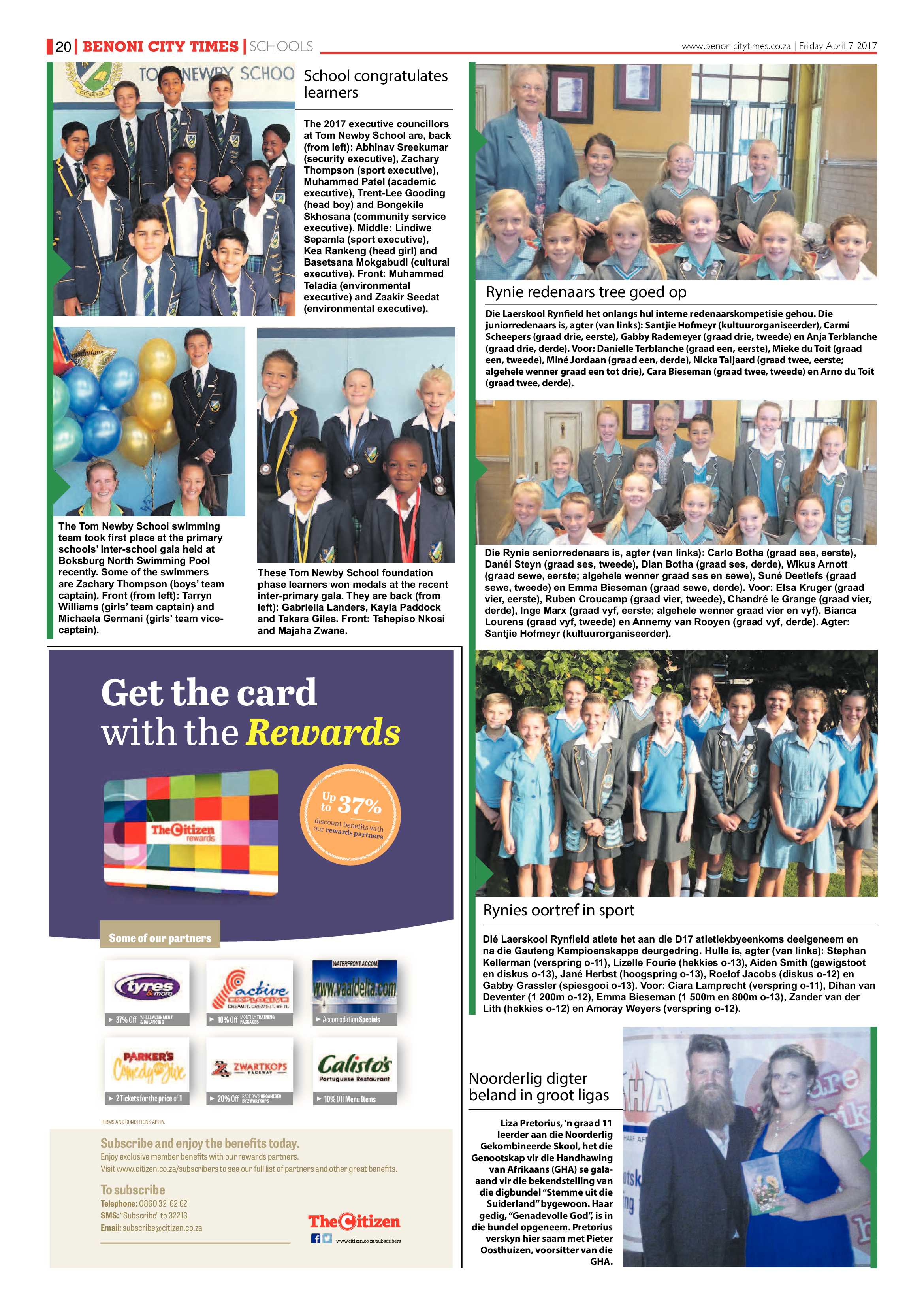 Benoni City Times 06 April 2017 page 20