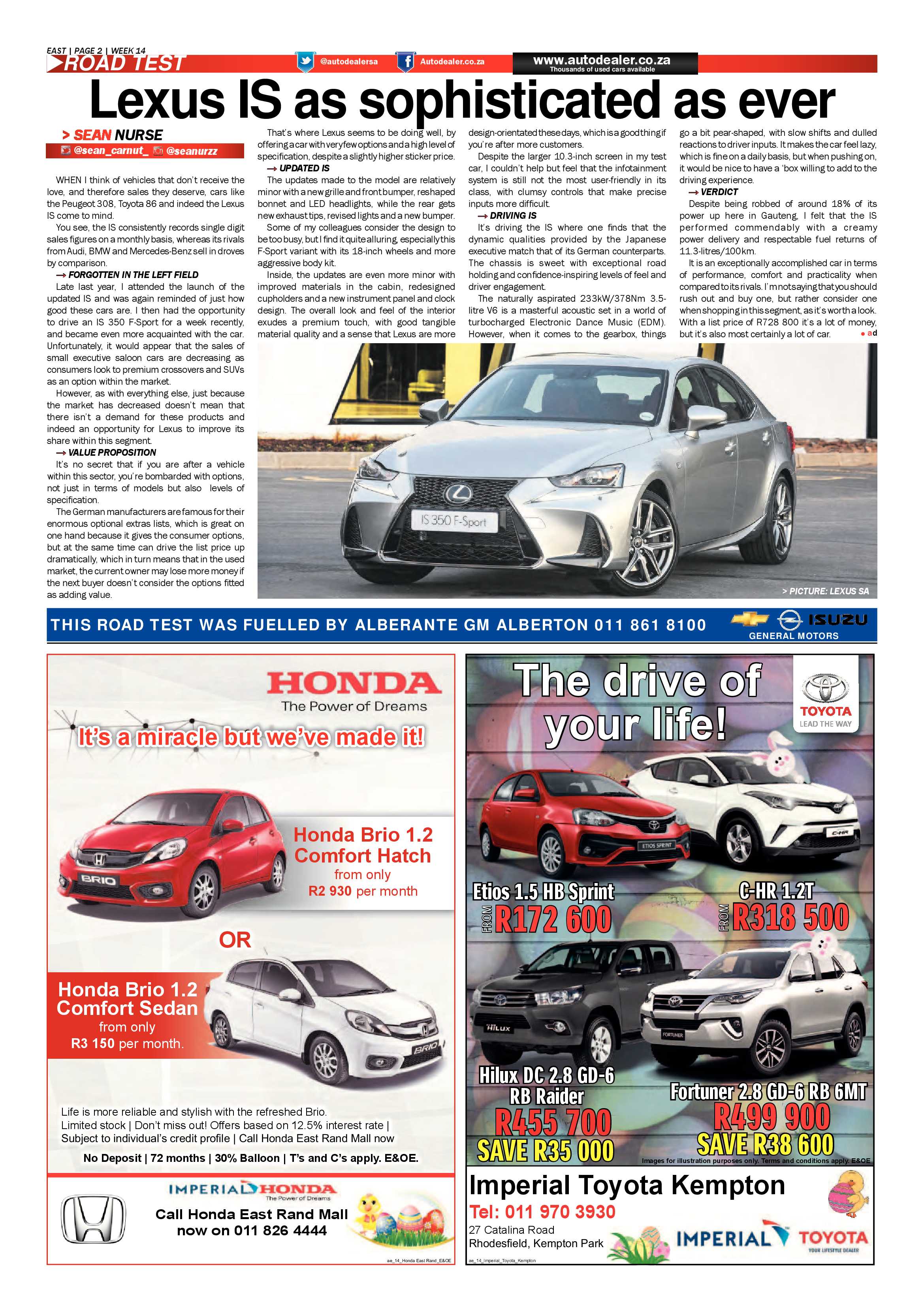Benoni City Times 06 April 2017 page 30