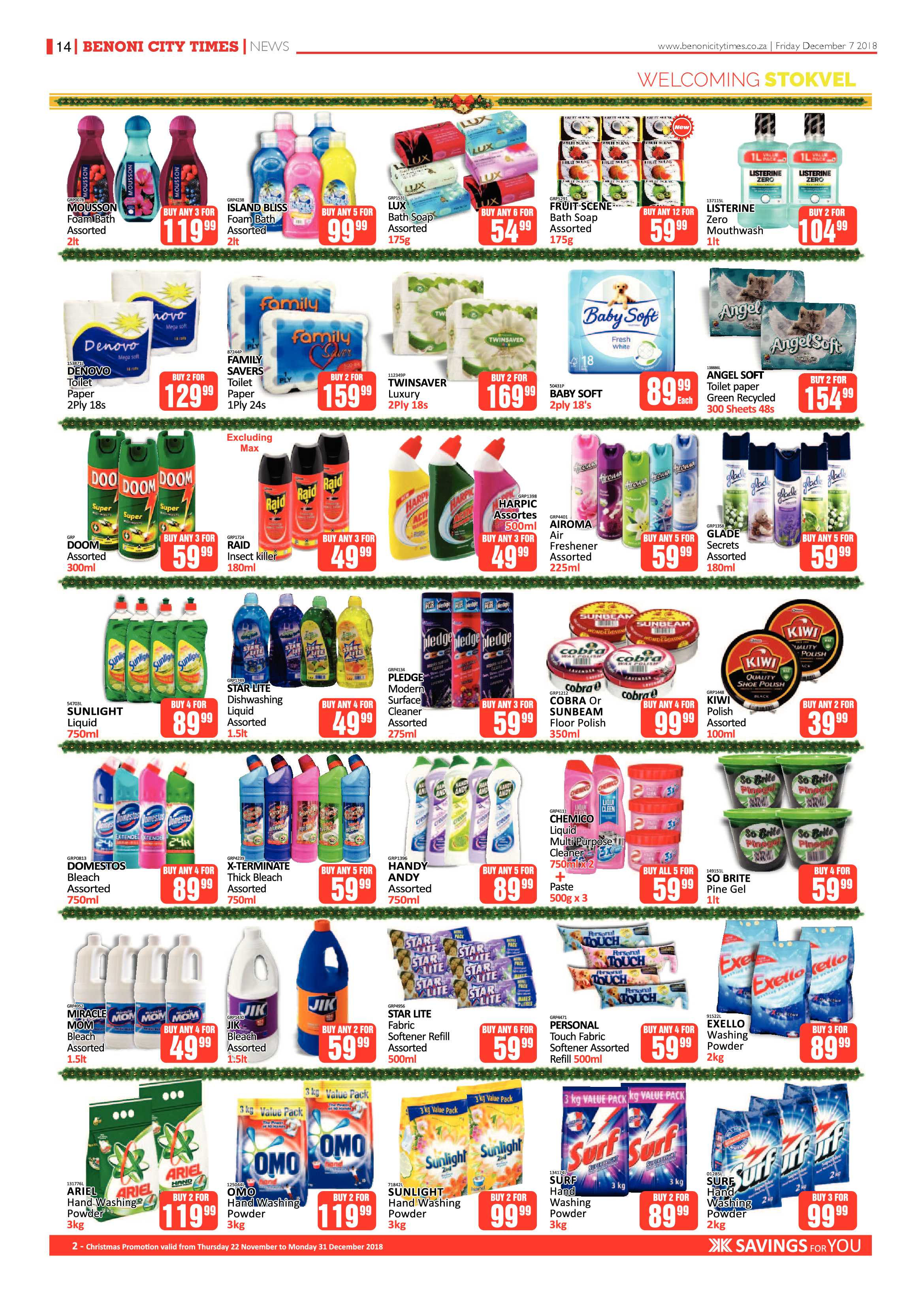 Benoni City Times 06 December 2018 page 14