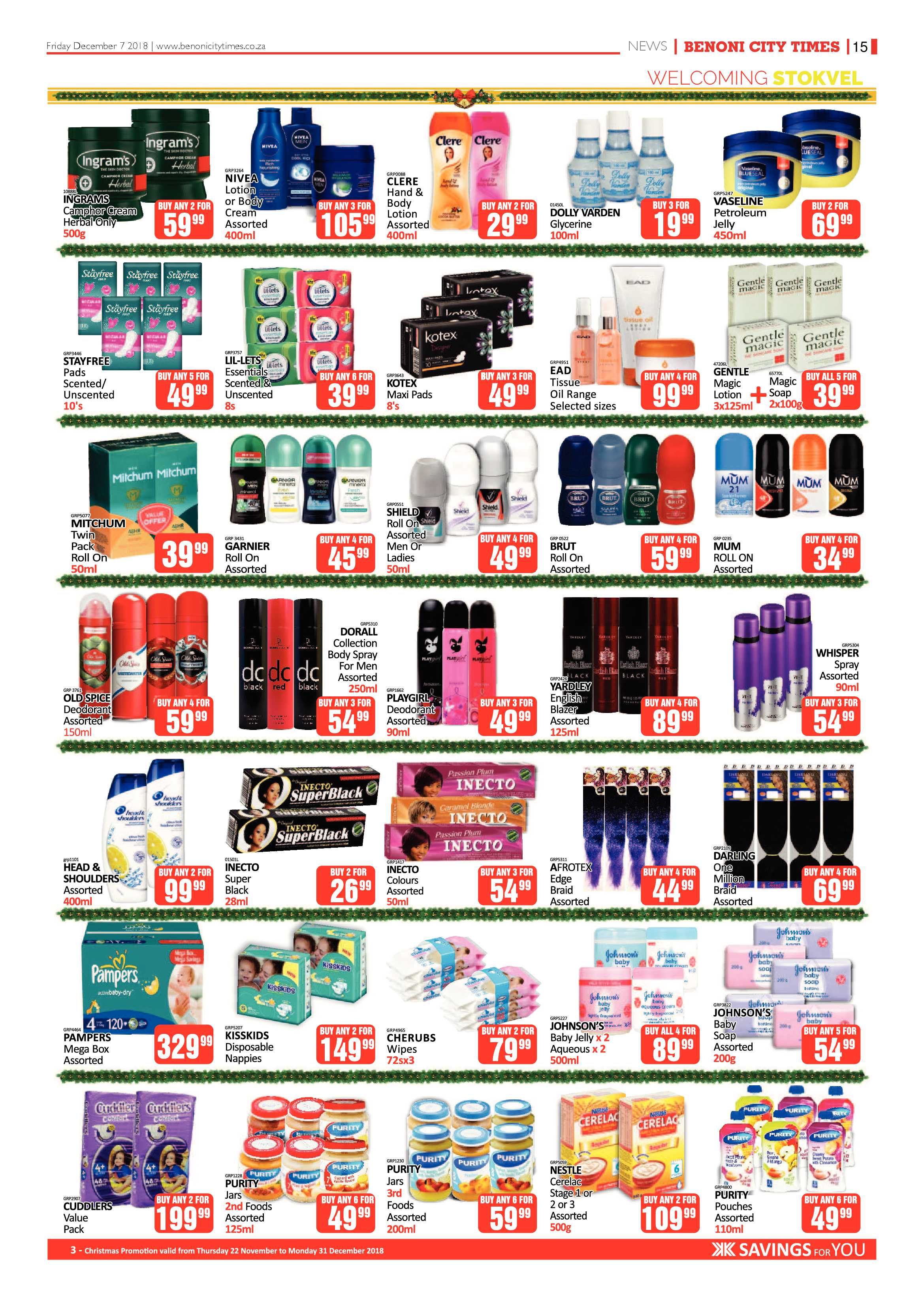 Benoni City Times 06 December 2018 page 15
