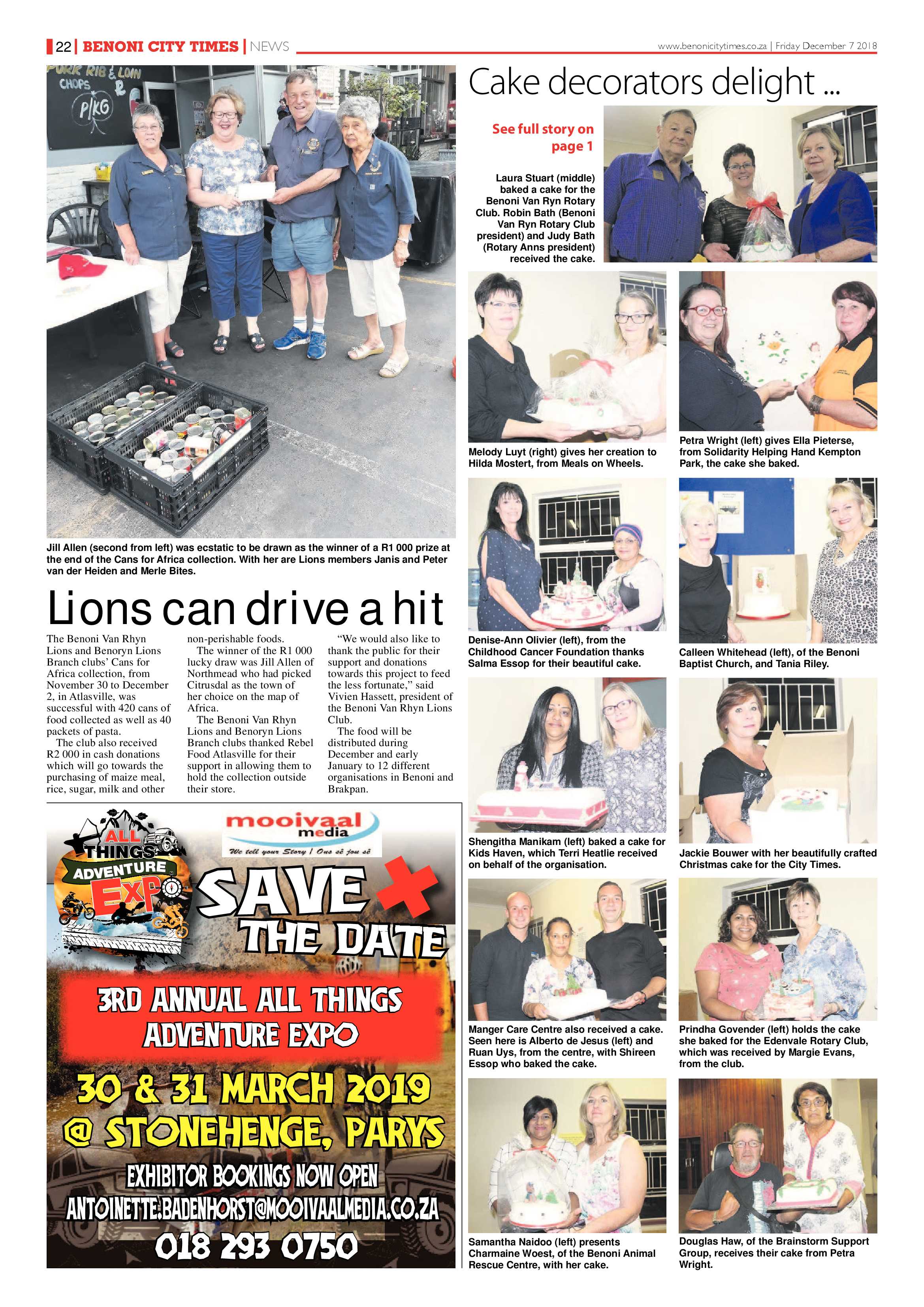 Benoni City Times 06 December 2018 page 22