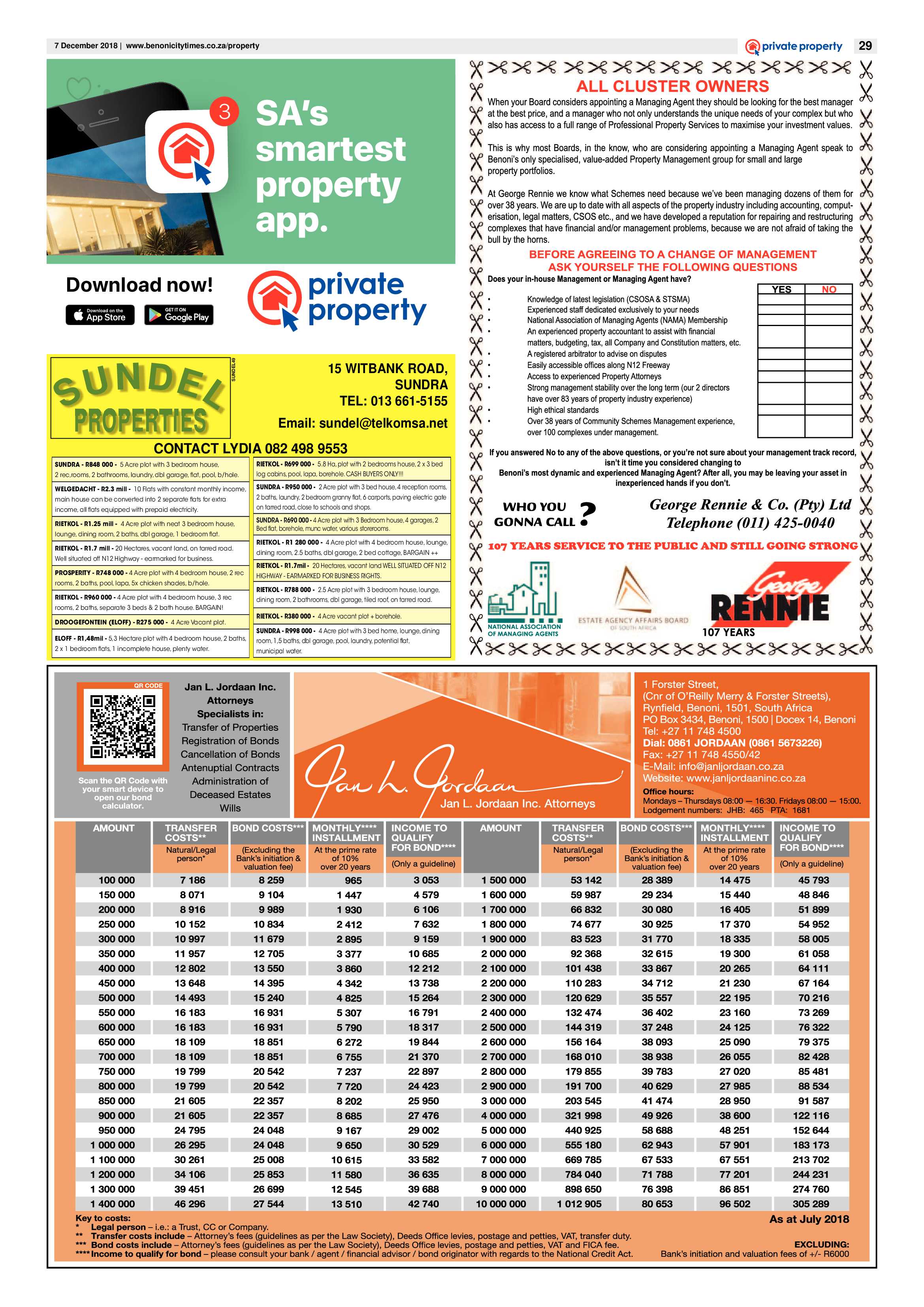 Benoni City Times 06 December 2018 page 29