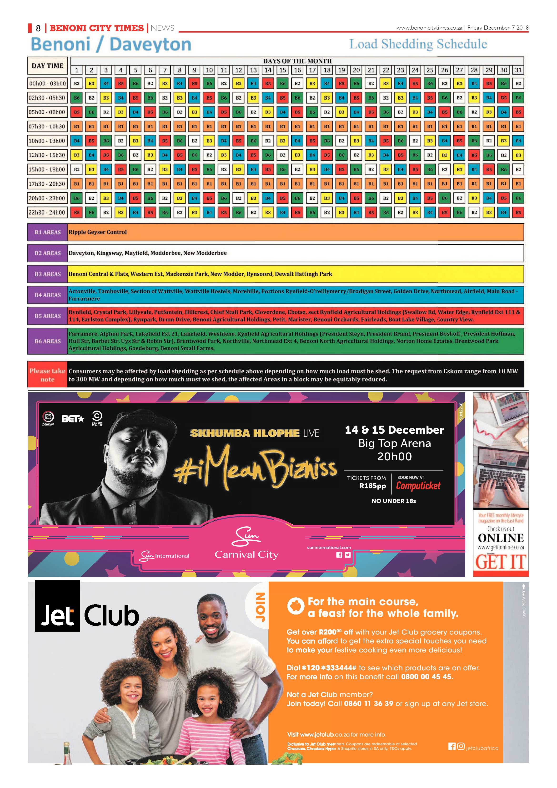 Benoni City Times 06 December 2018 page 8