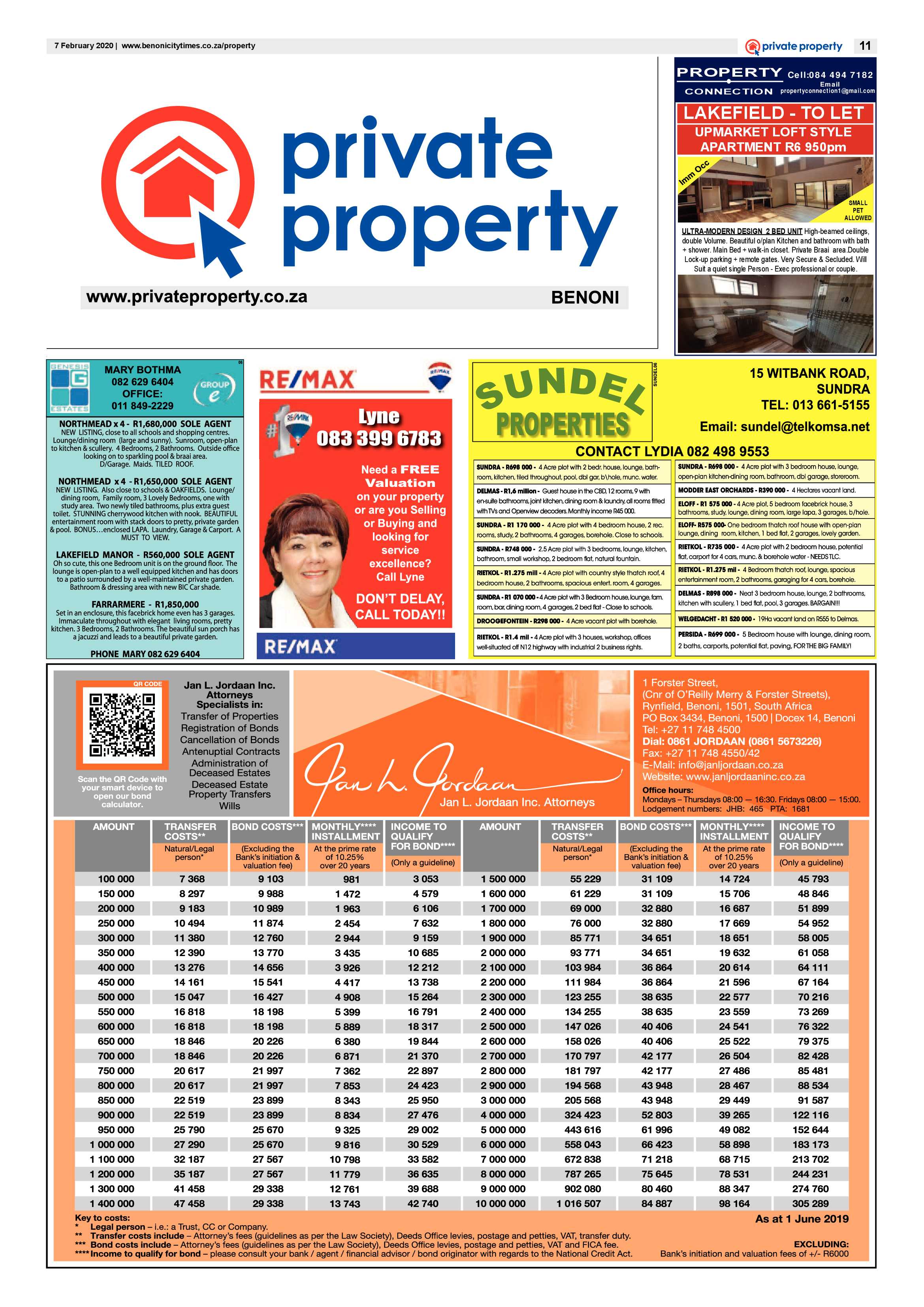 Benoni City Times 06 February 2020 page 11