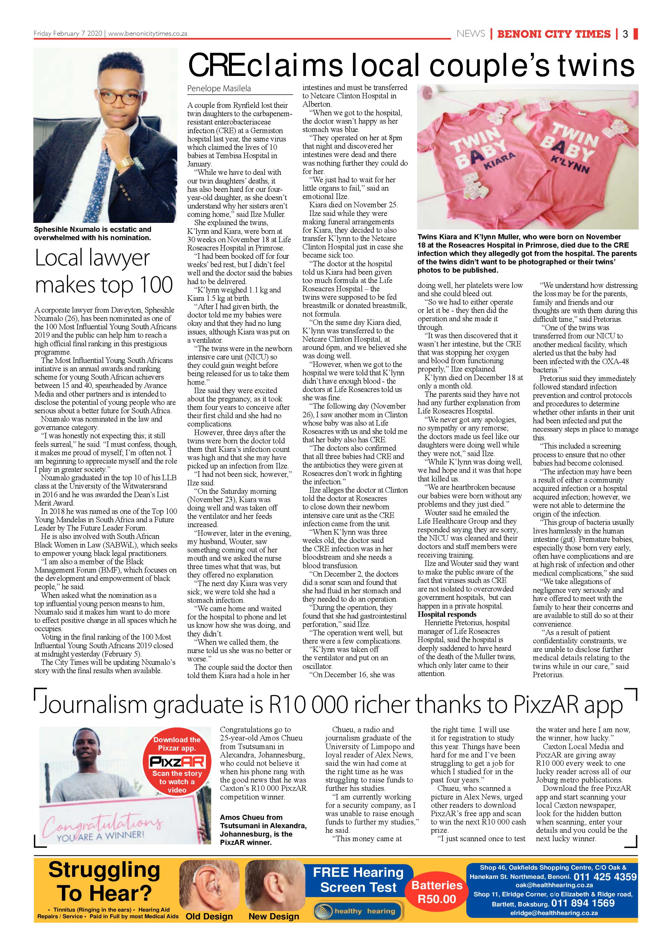 Benoni City Times 06 February 2020 page 3