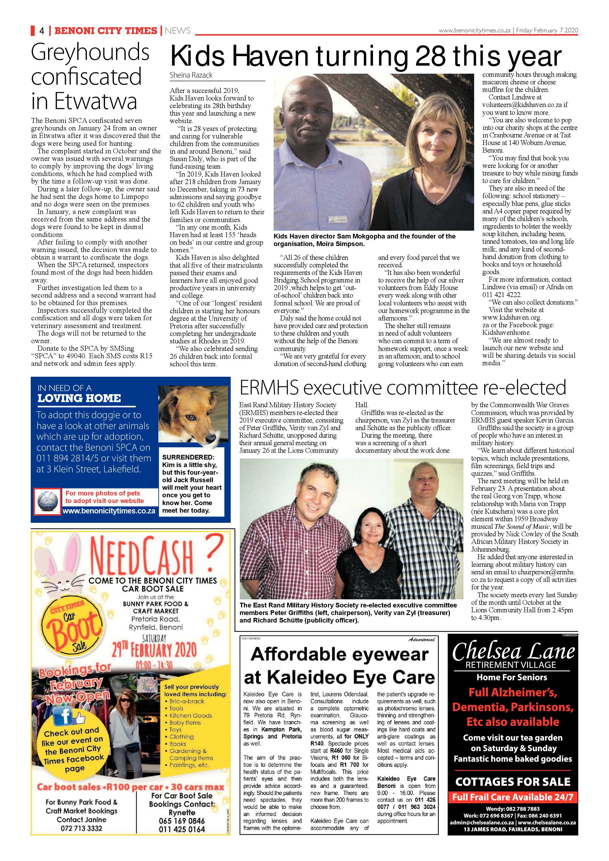 Benoni City Times 06 February 2020 page 4
