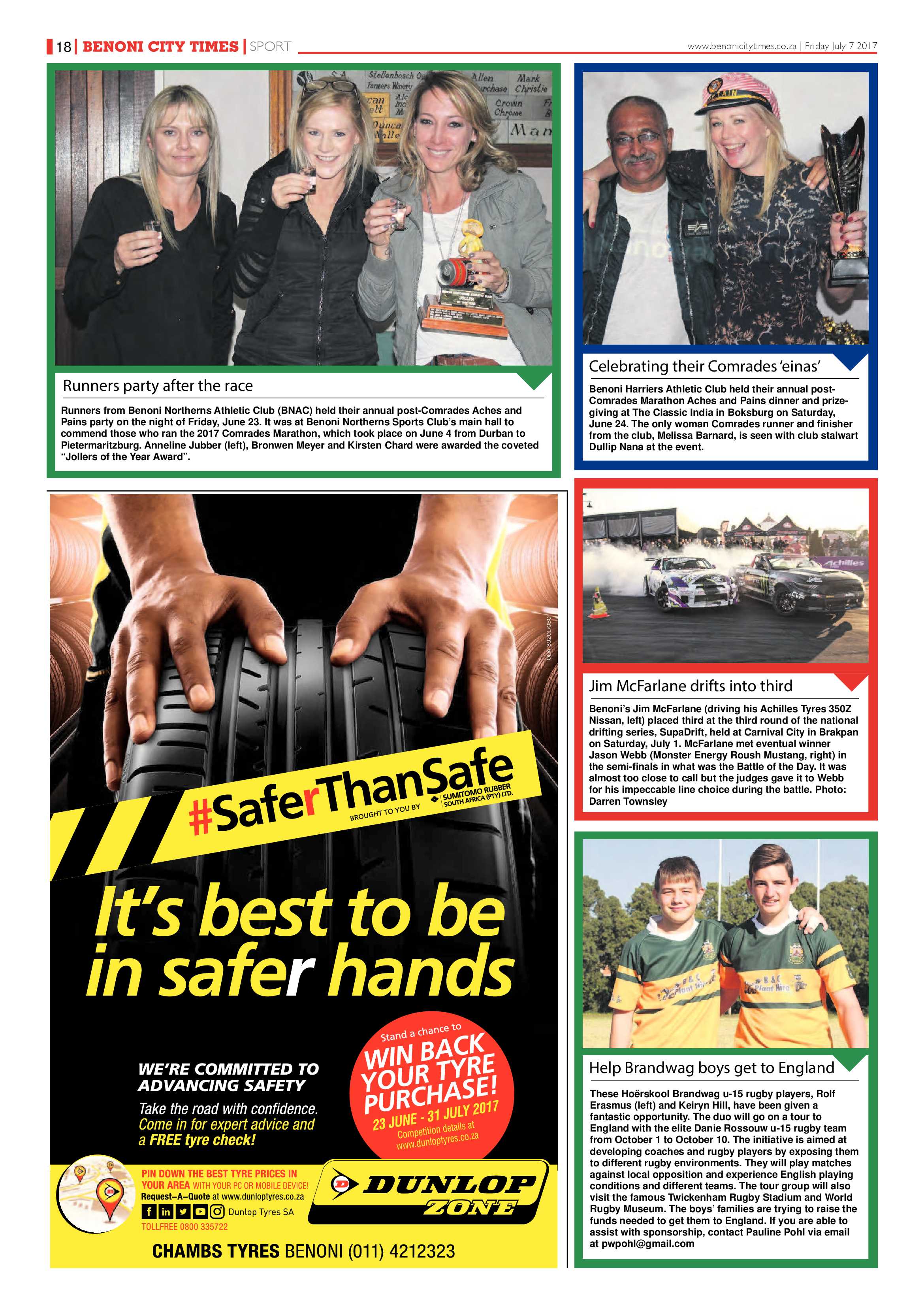 Benoni City Times 06 July 2017 page 18