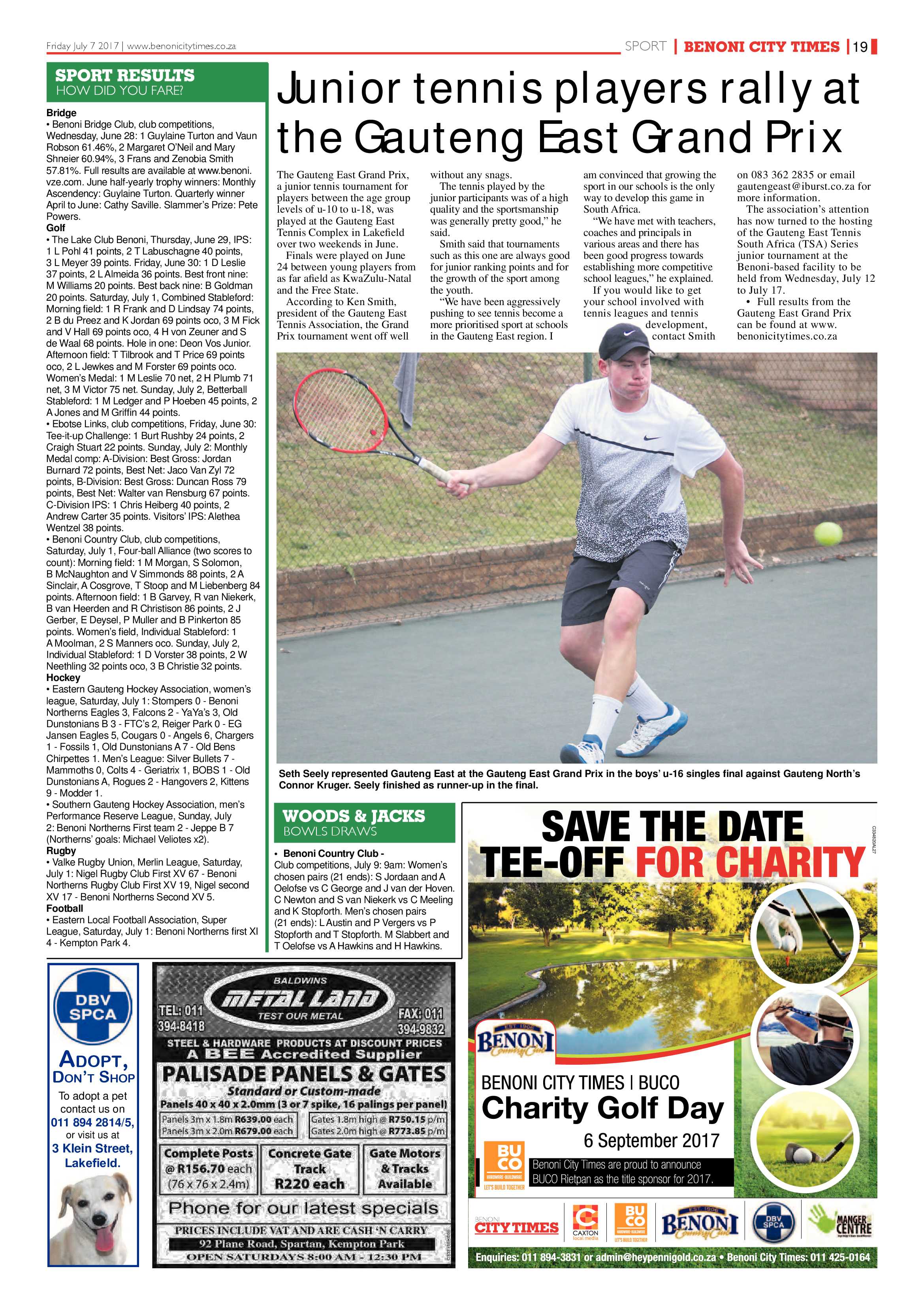 Benoni City Times 06 July 2017 page 19