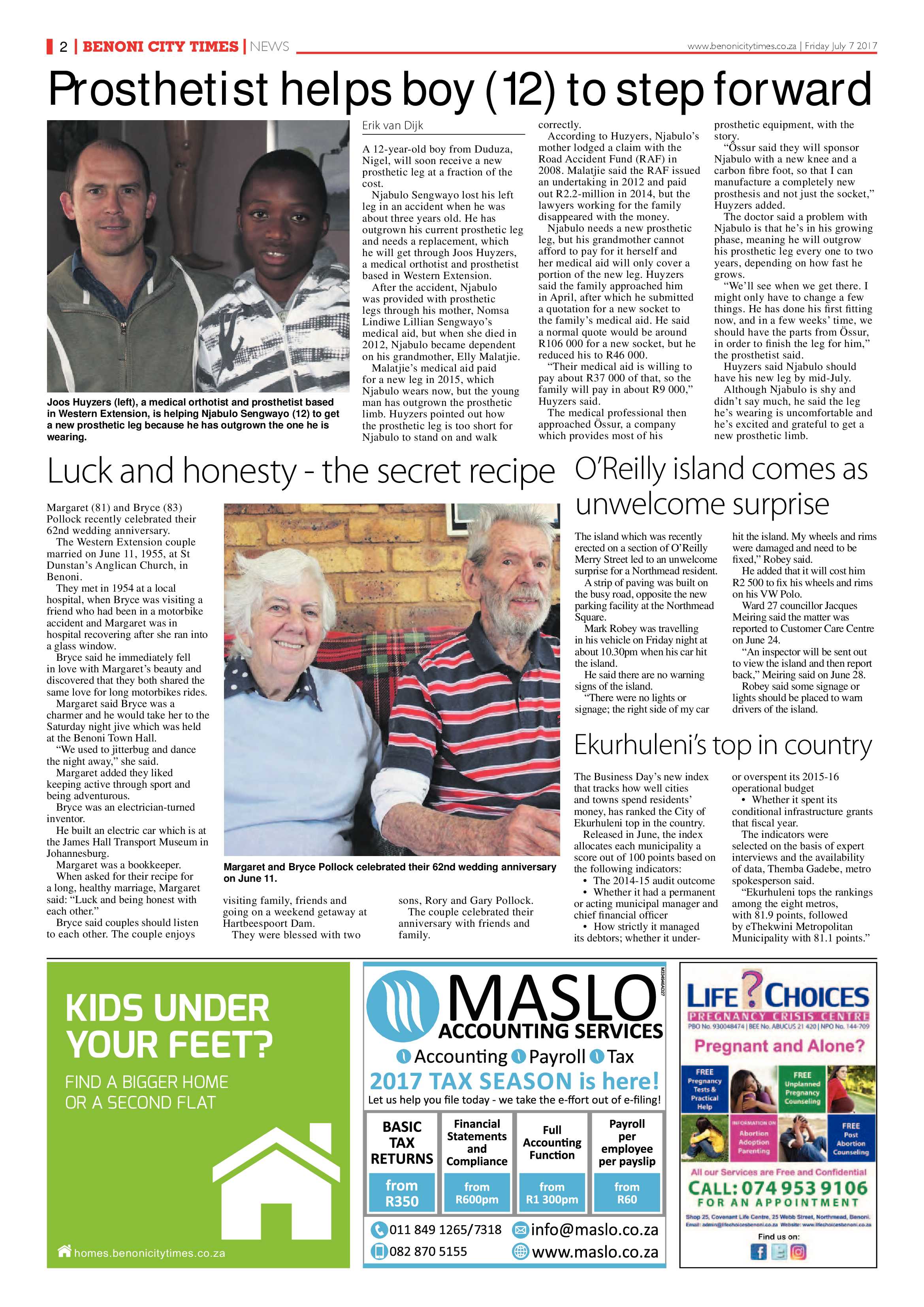 Benoni City Times 06 July 2017 page 2