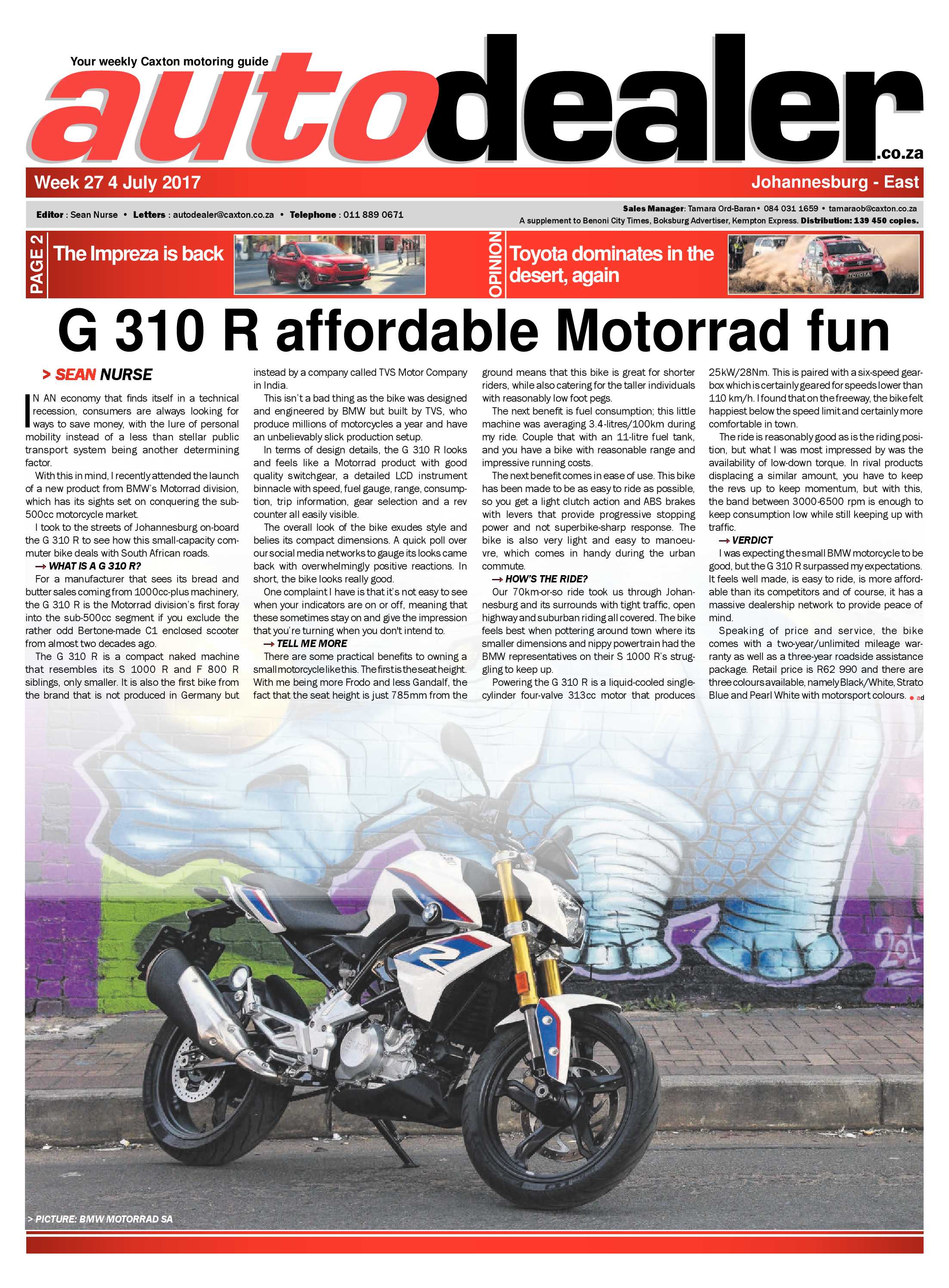 Benoni City Times 06 July 2017 page 21