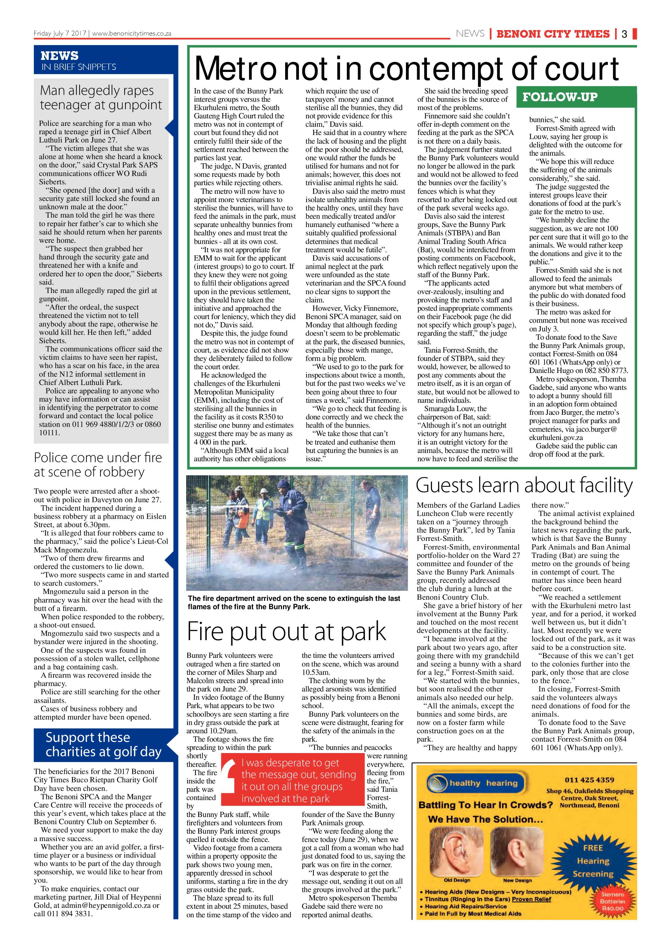 Benoni City Times 06 July 2017 page 3