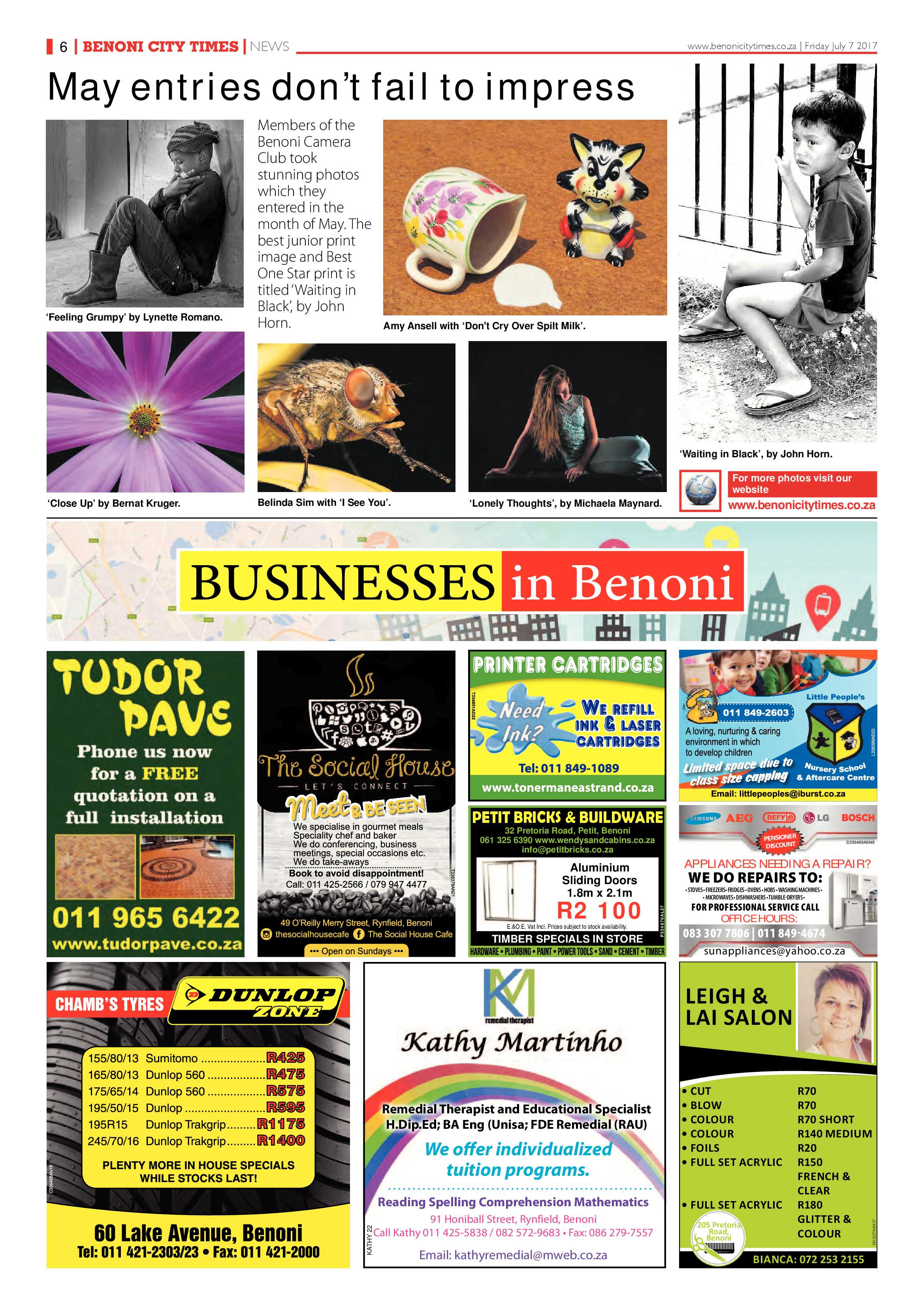 Benoni City Times 06 July 2017 page 6