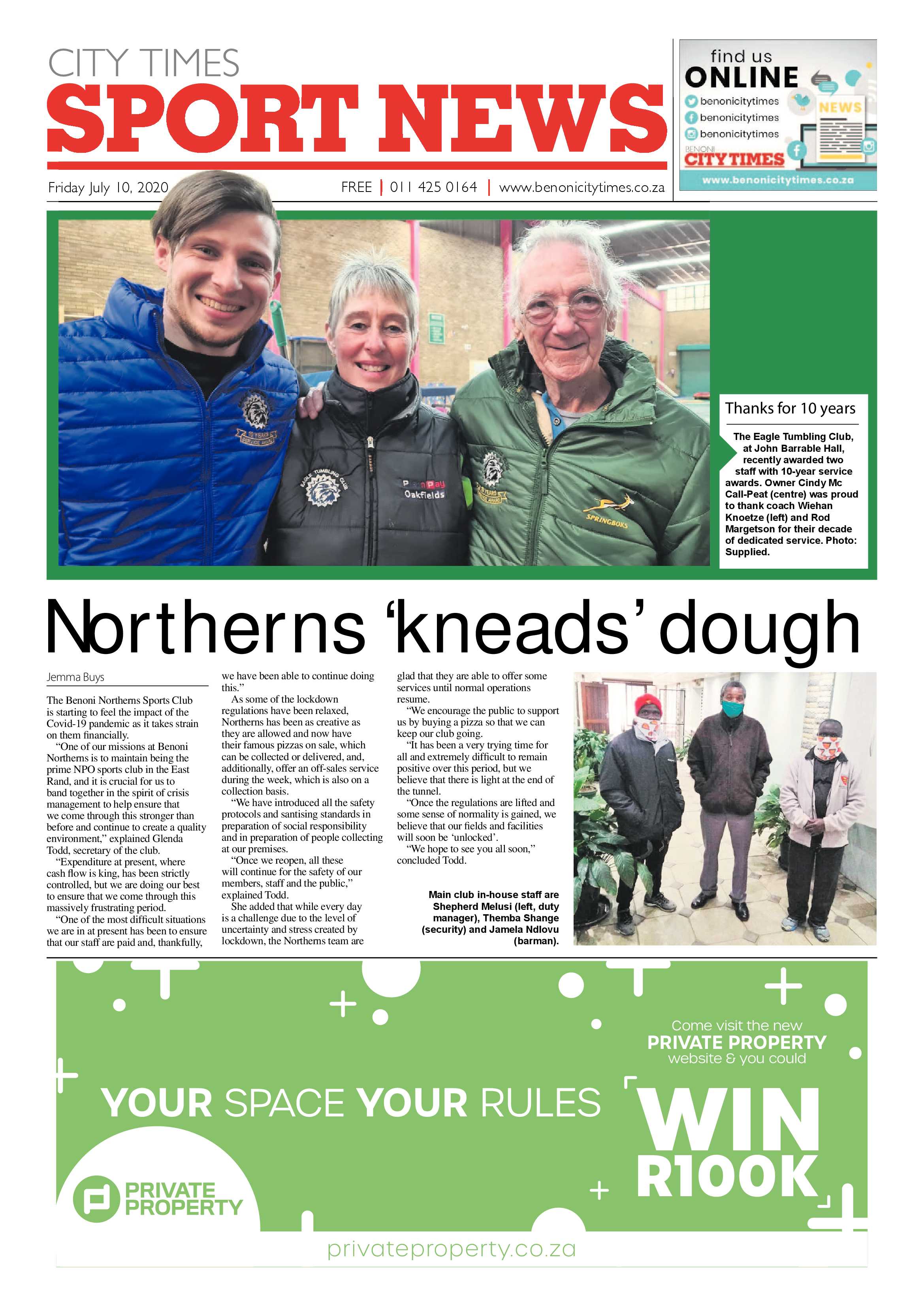 Benoni City Times 09 July 2020 page 12