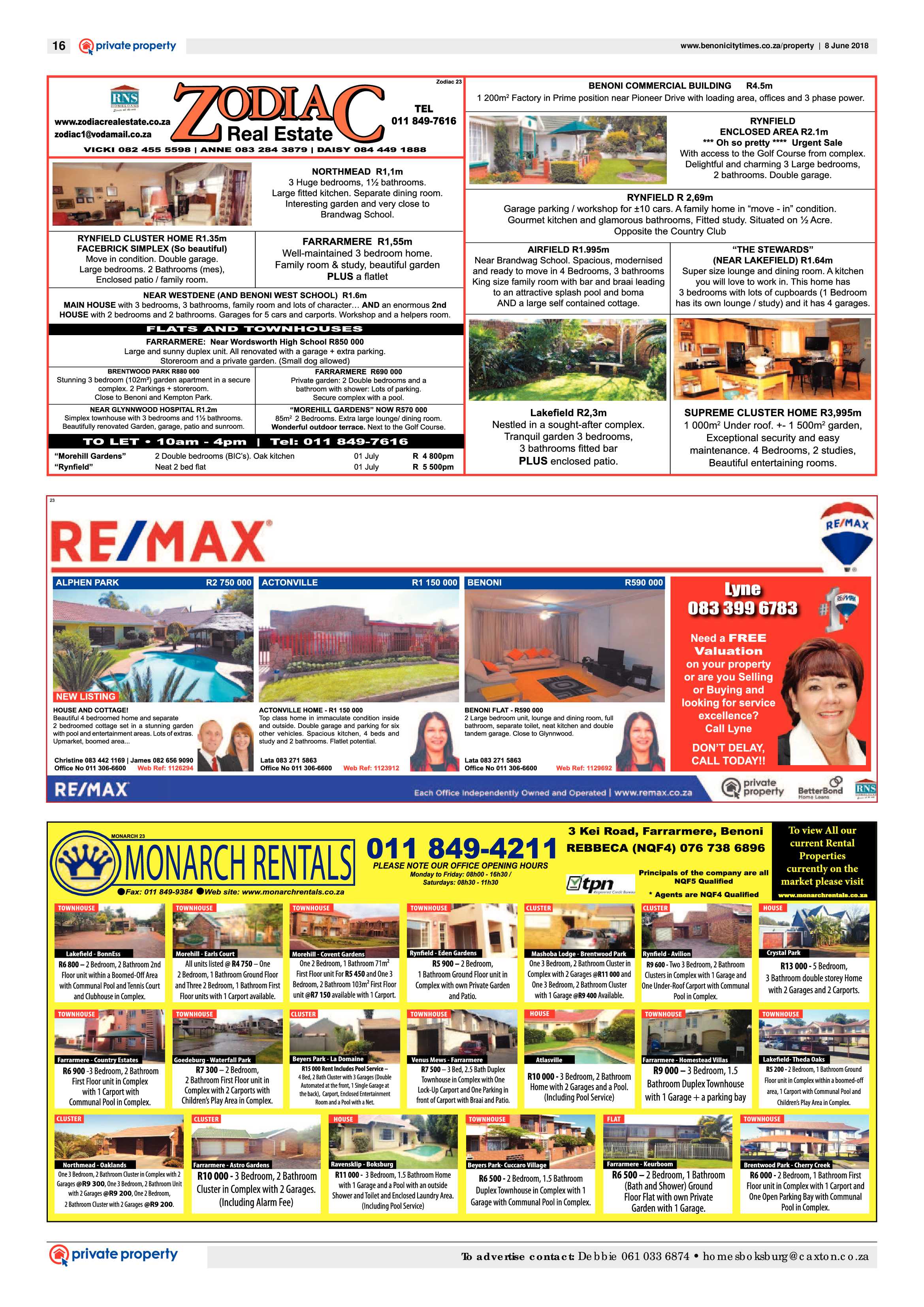 Benoni City Times 07 June 2018 page 16