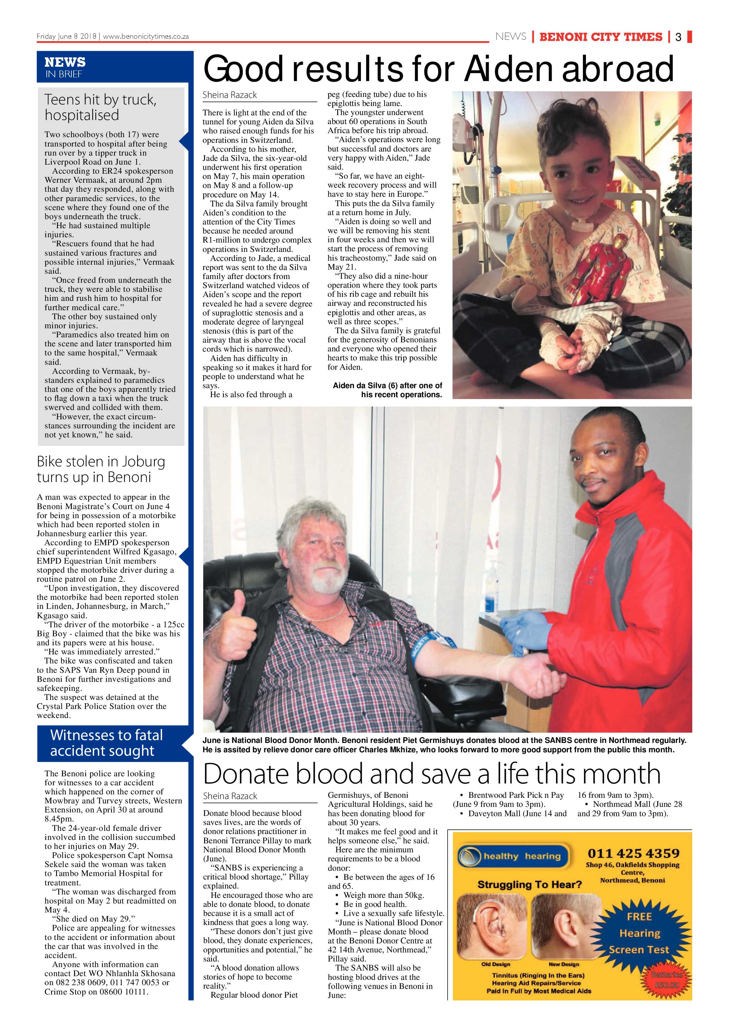 Benoni City Times 07 June 2018 page 3