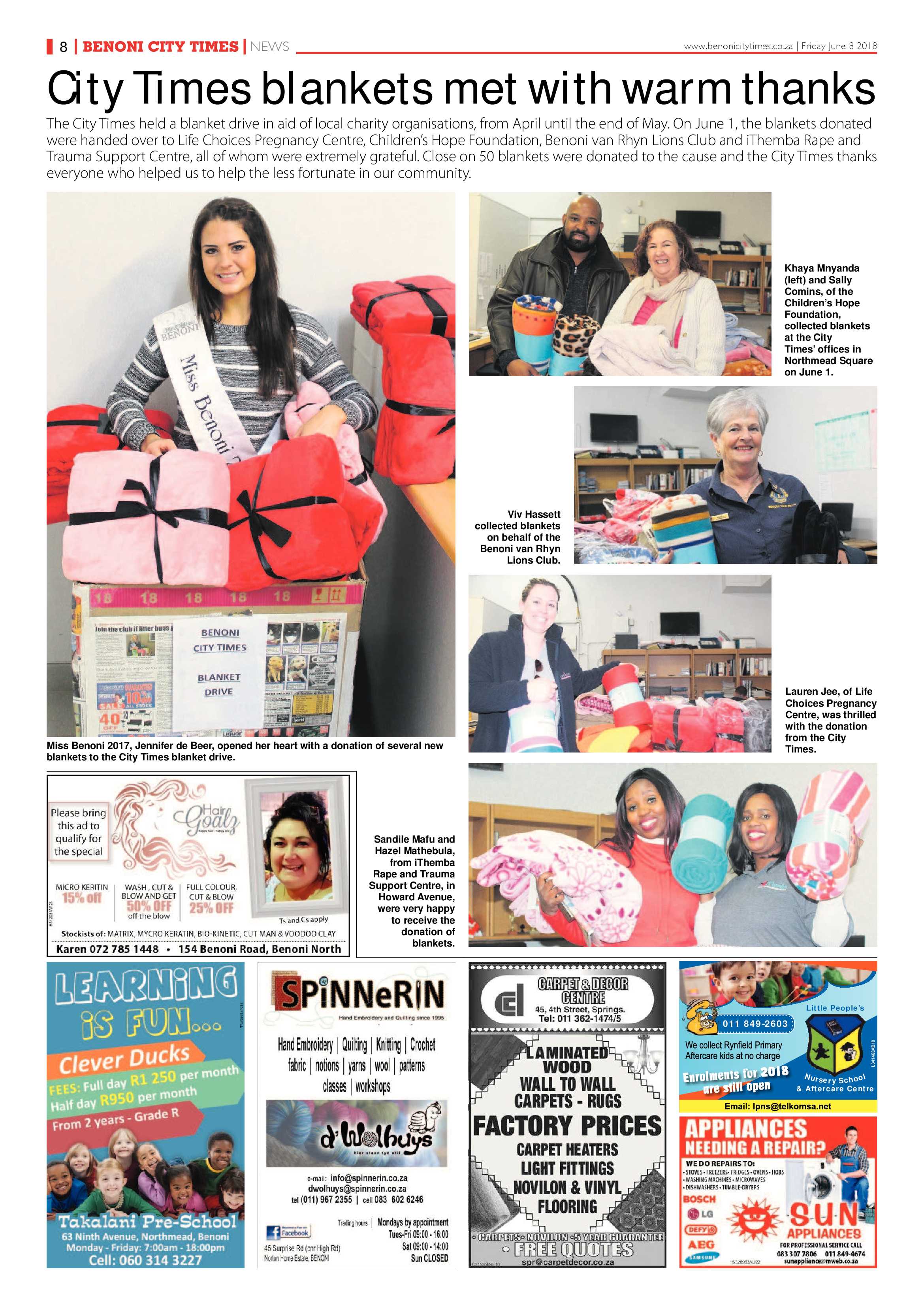 Benoni City Times 07 June 2018 page 8