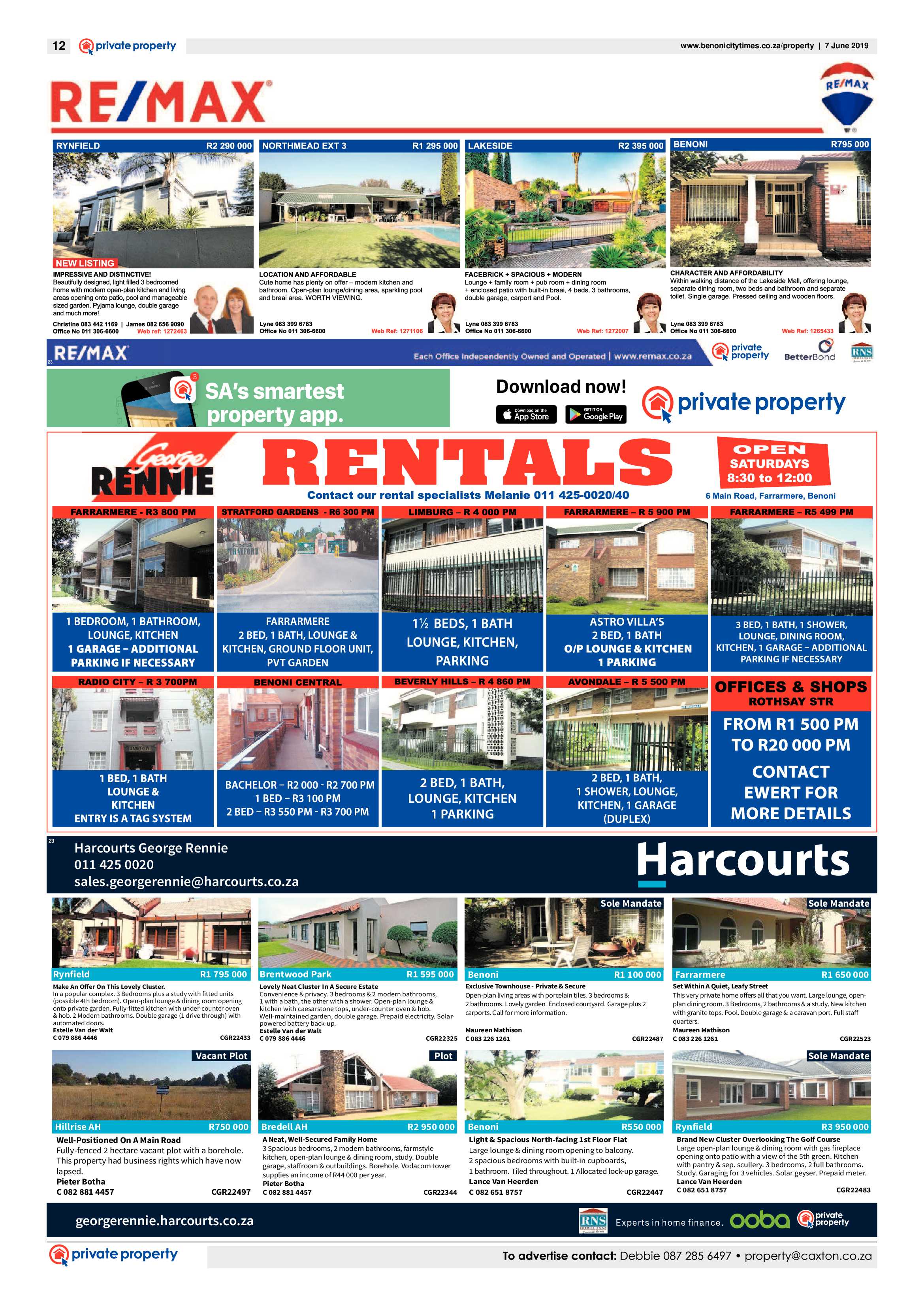 Benoni City Times 06 June 2019 page 12