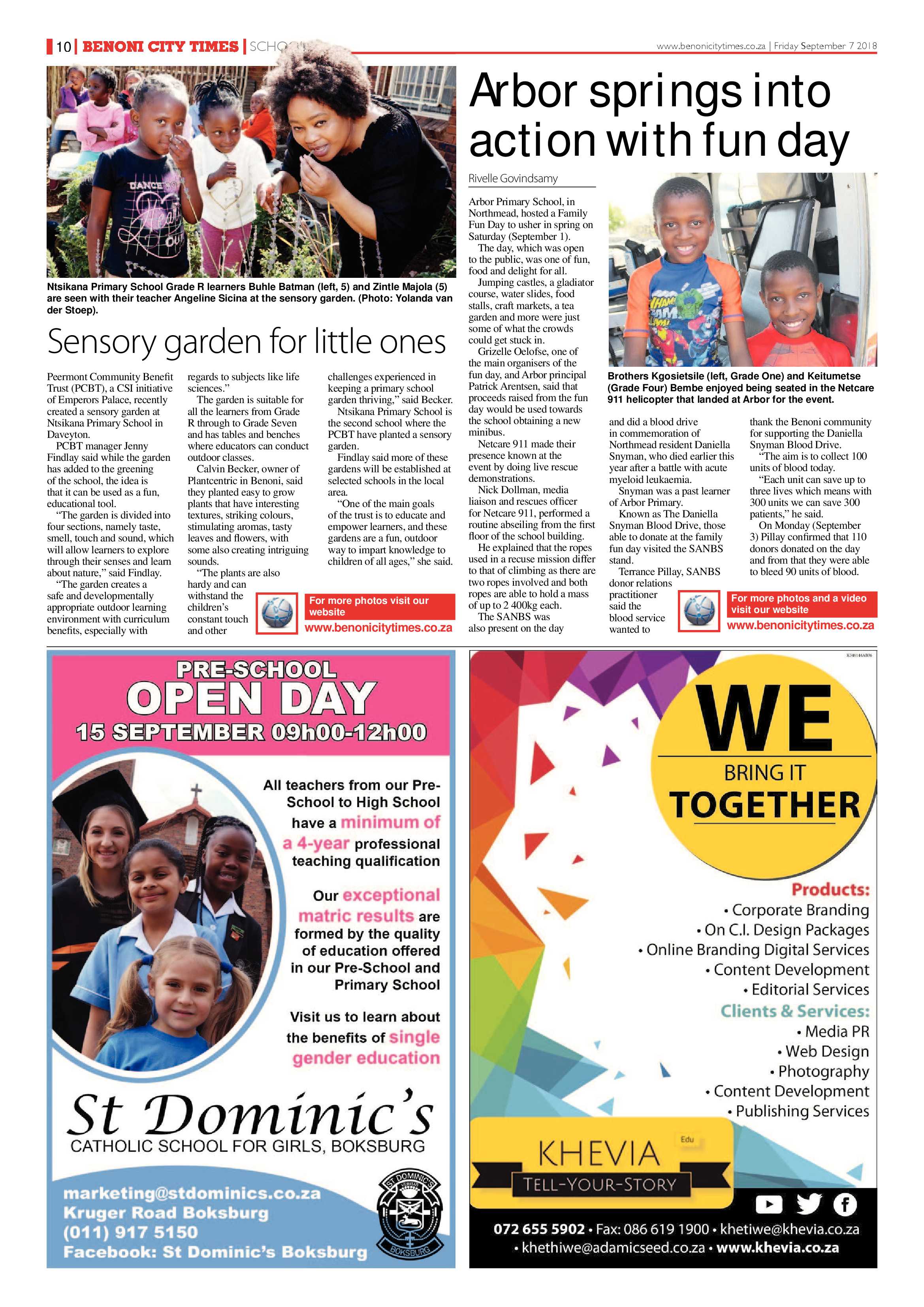 Benoni City Times 06 September 2018 page 10