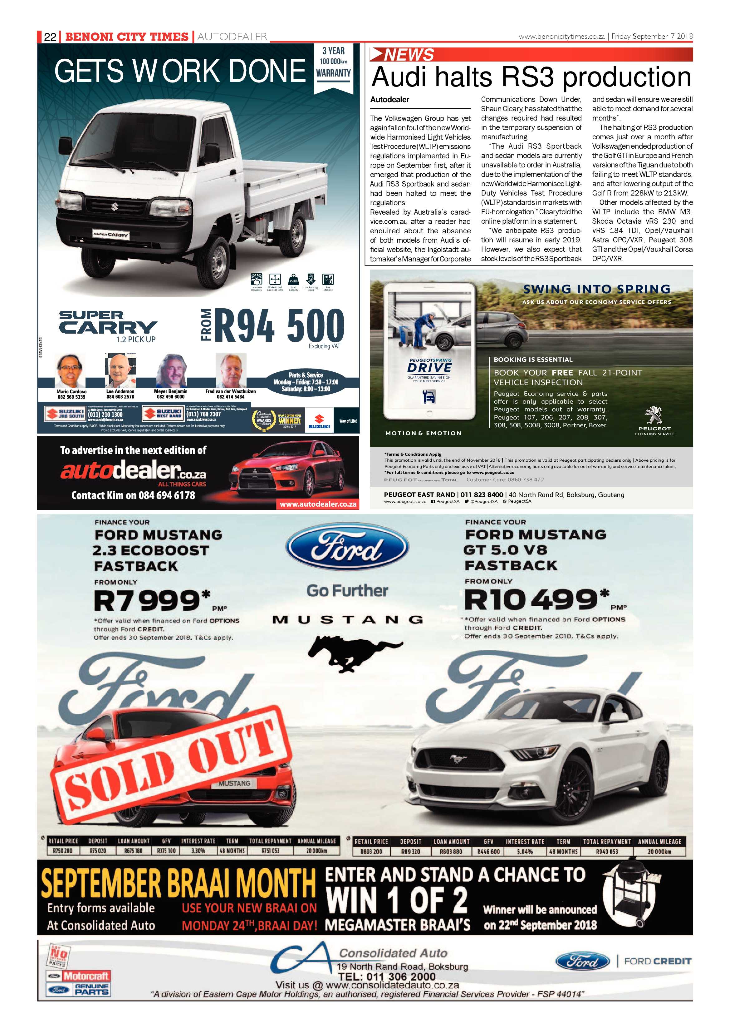 Benoni City Times 06 September 2018 page 22
