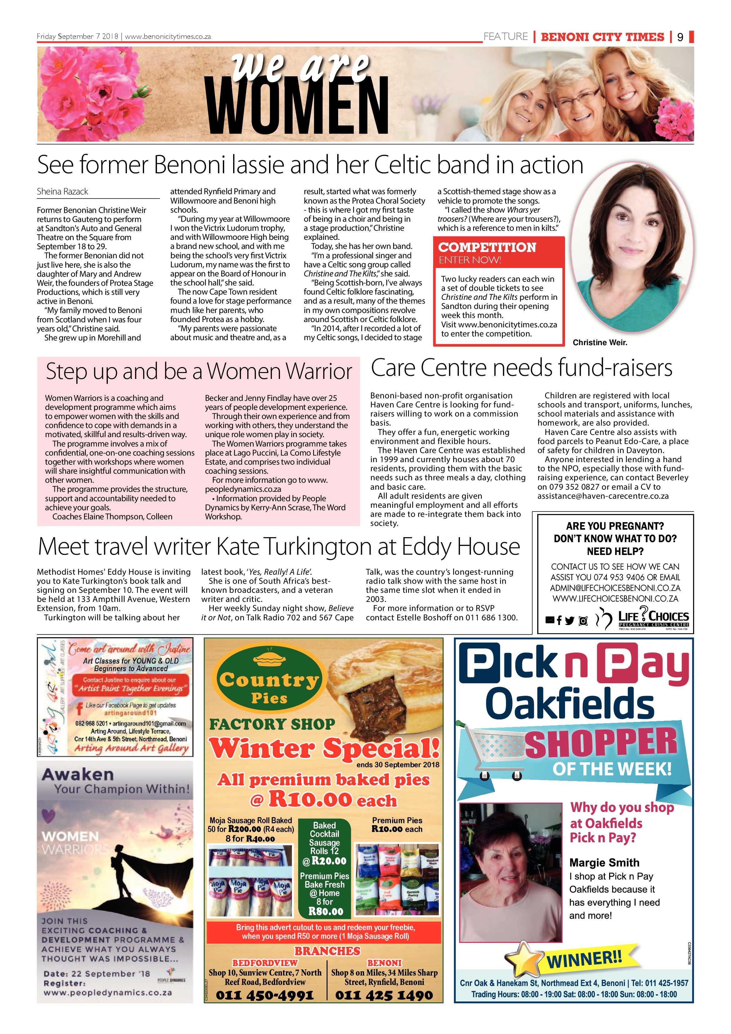 Benoni City Times 06 September 2018 page 9