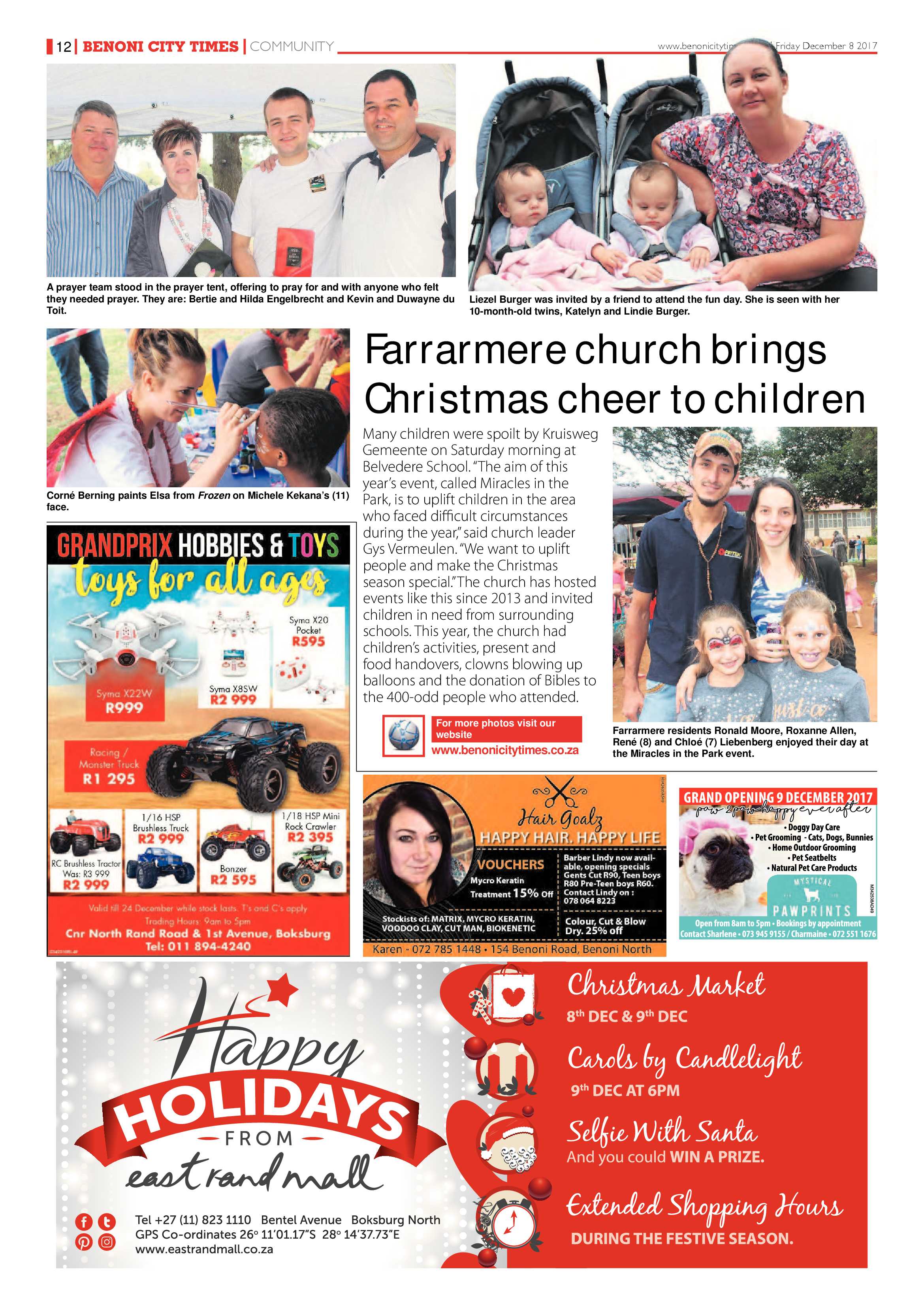 Benoni City Times 07 December 2017 page 12