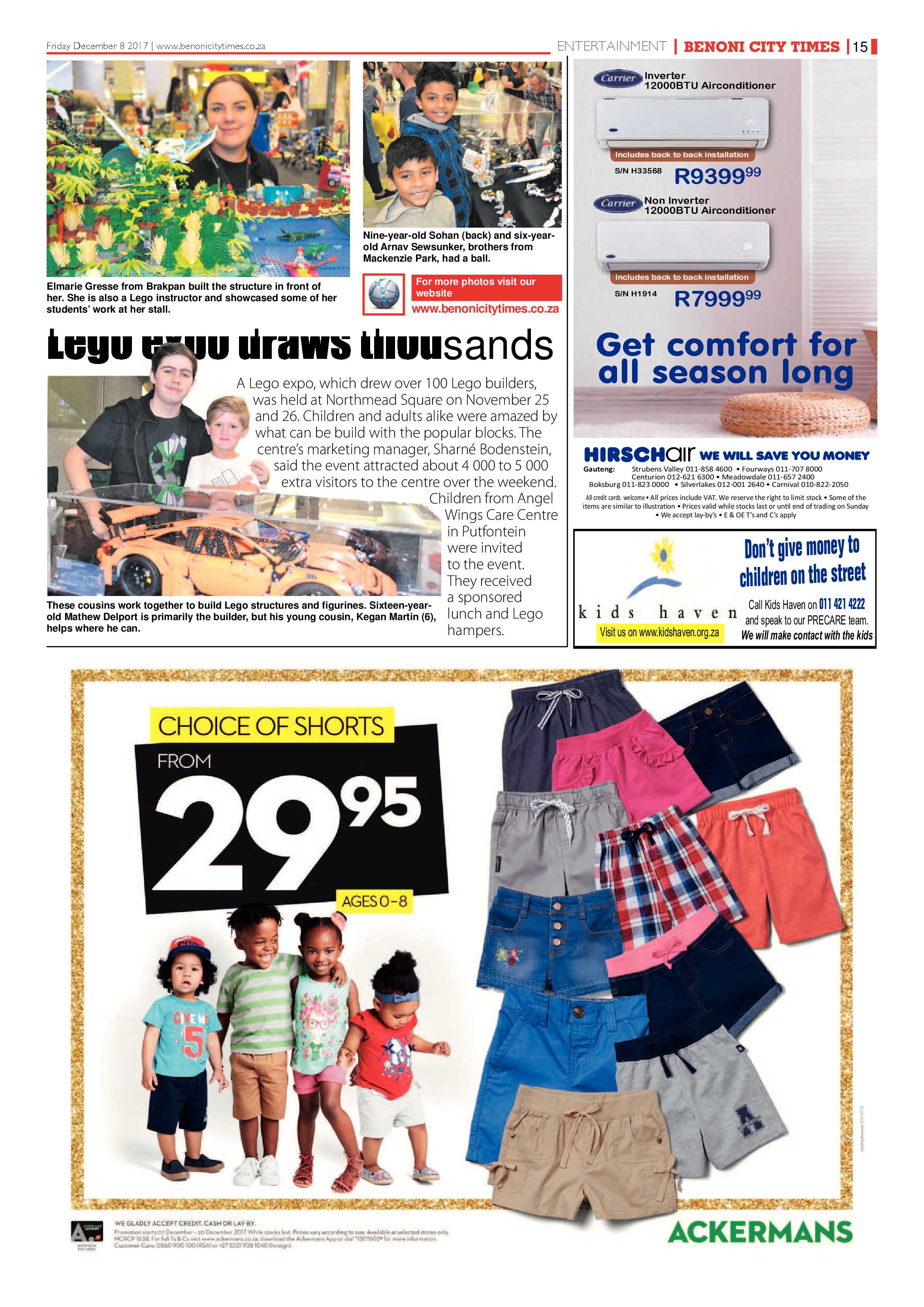 Benoni City Times 07 December 2017 page 15