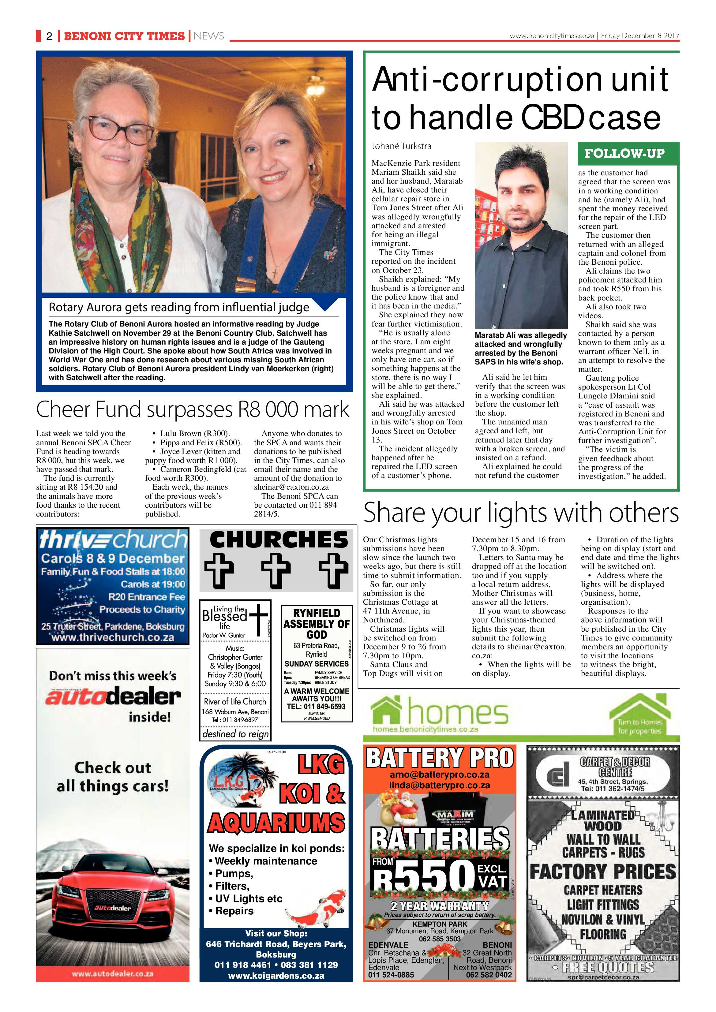 Benoni City Times 07 December 2017 page 2