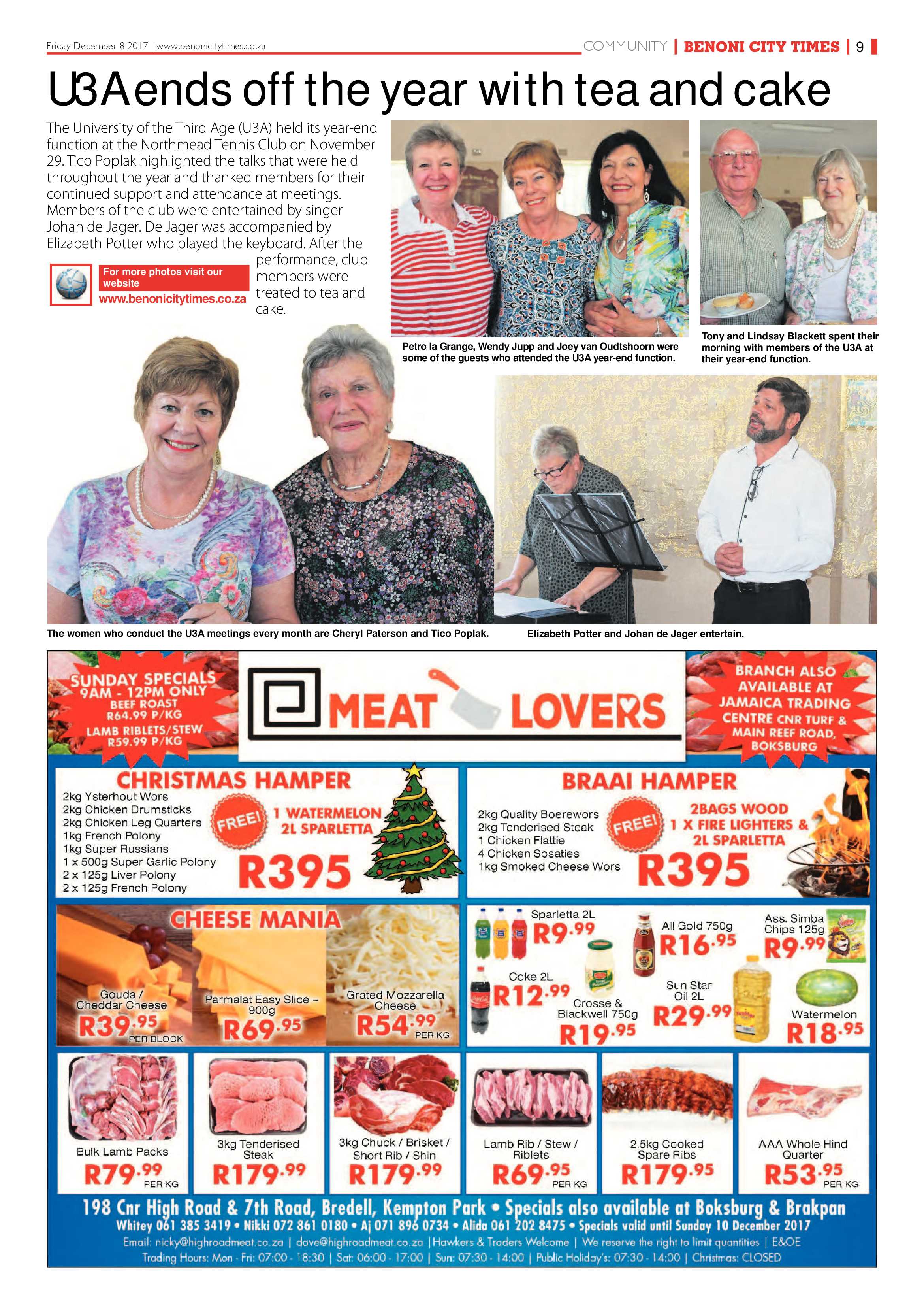 Benoni City Times 07 December 2017 page 9