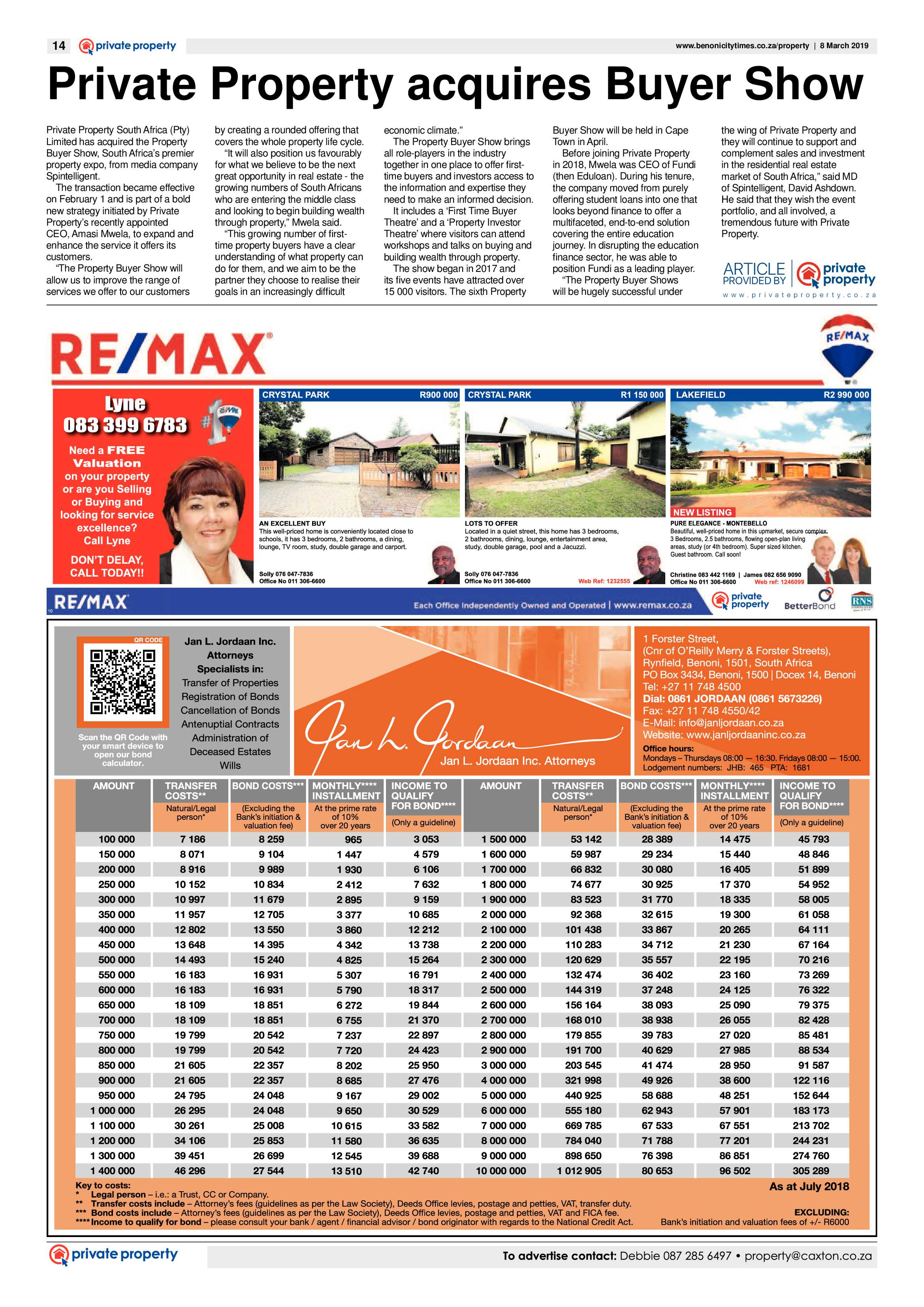 Benoni City Times 07 March 2019 page 14