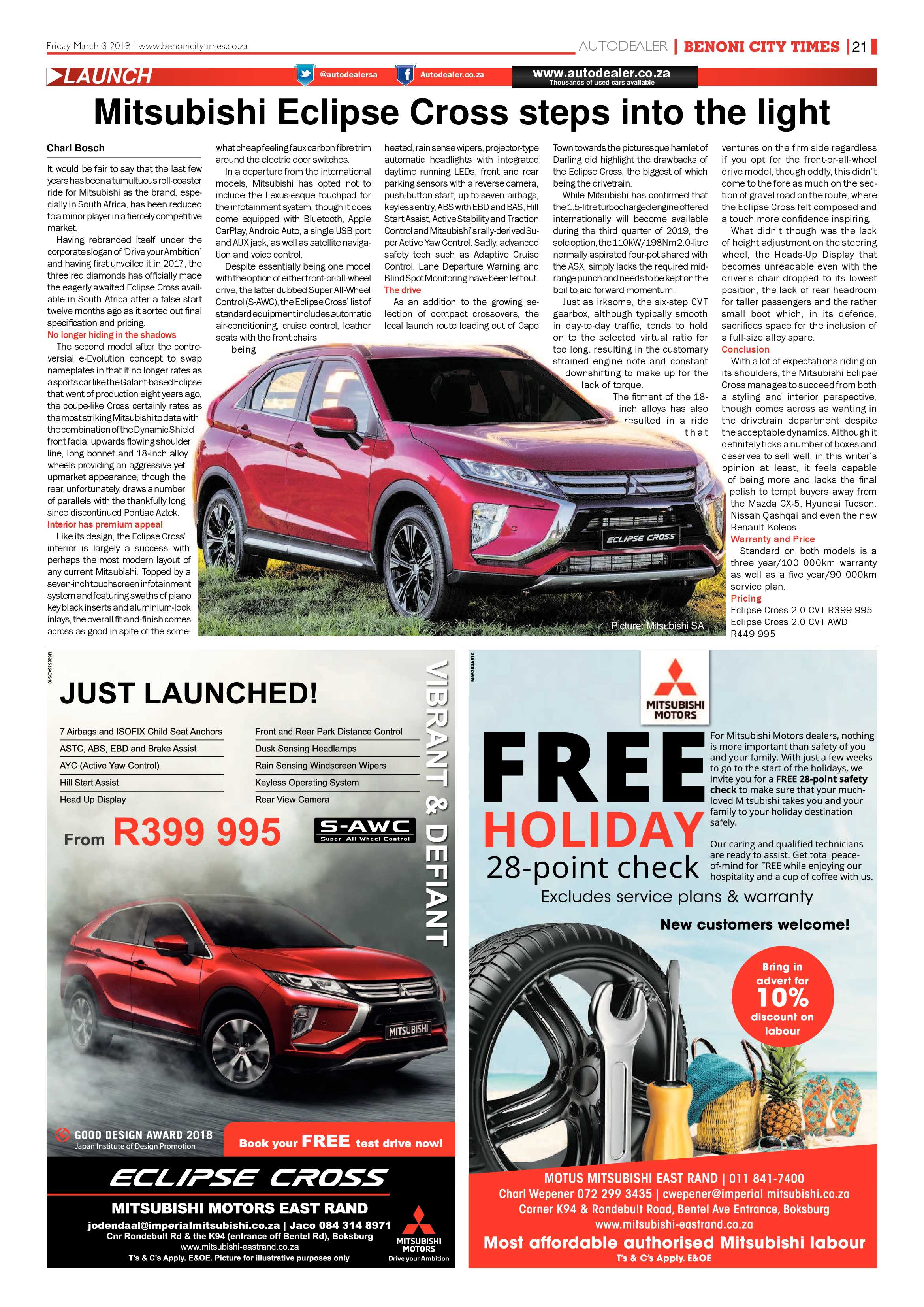 Benoni City Times 07 March 2019 page 21