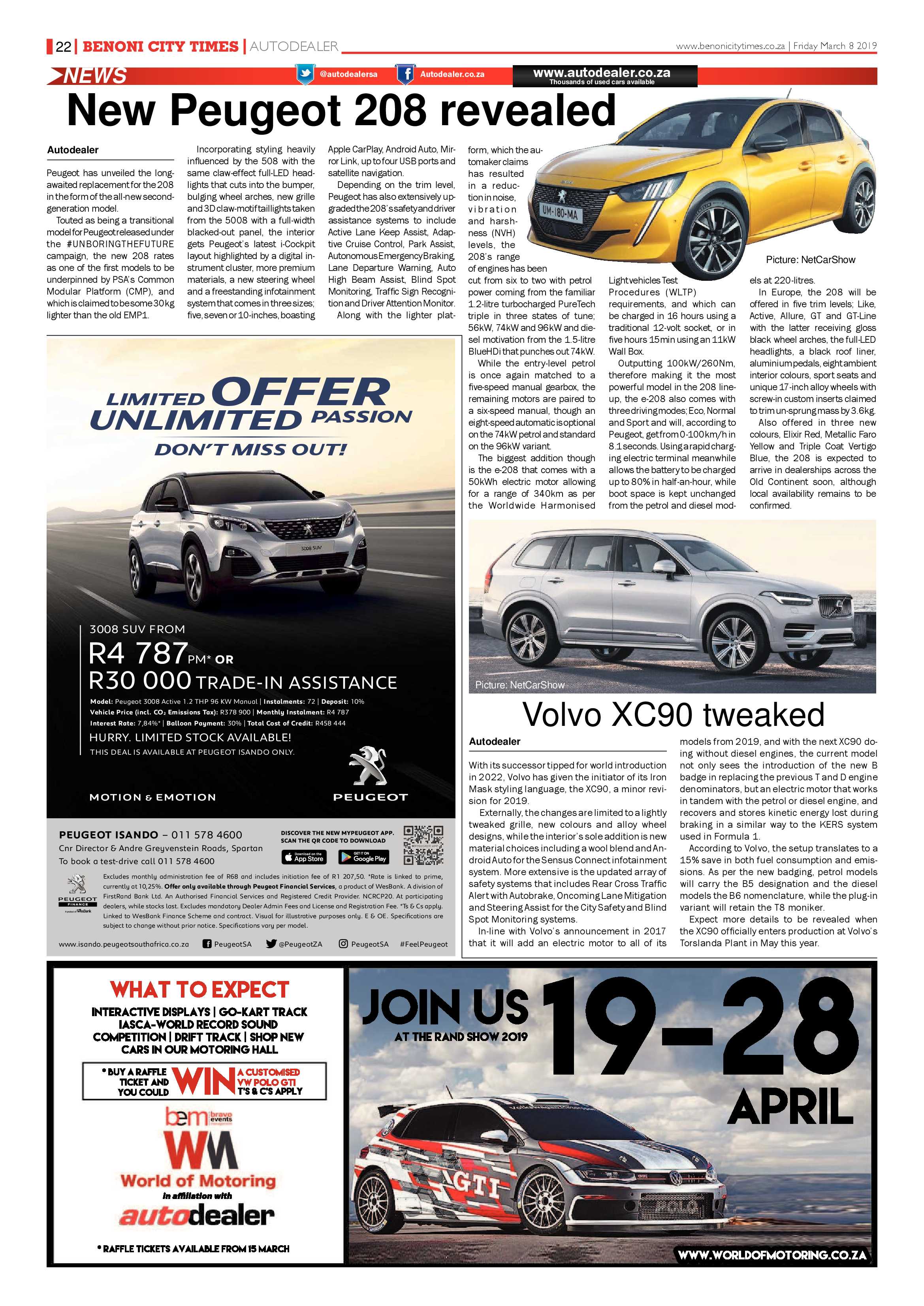 Benoni City Times 07 March 2019 page 22