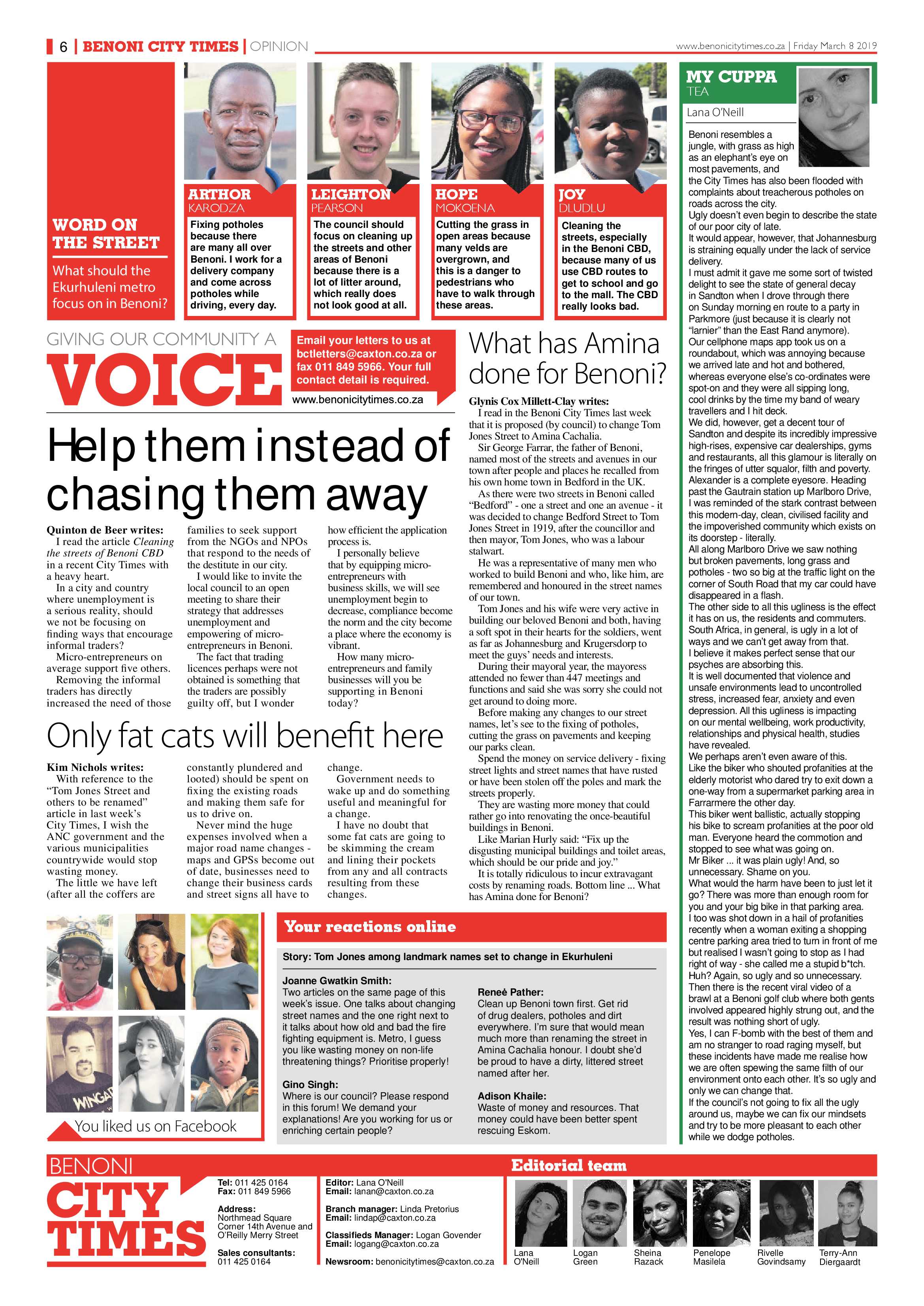 Benoni City Times 07 March 2019 page 6