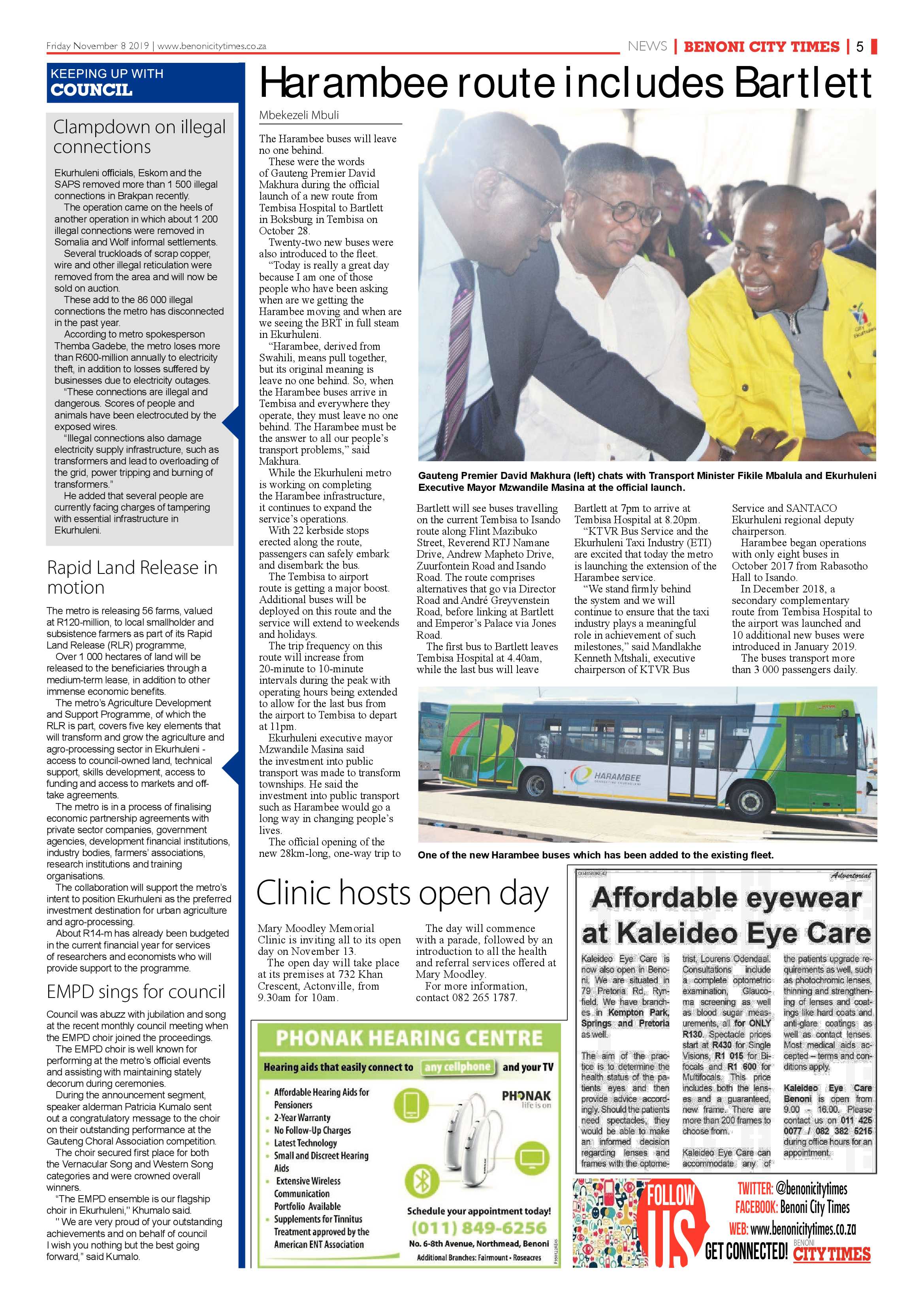 Benoni City Times 07 November 2019 page 5