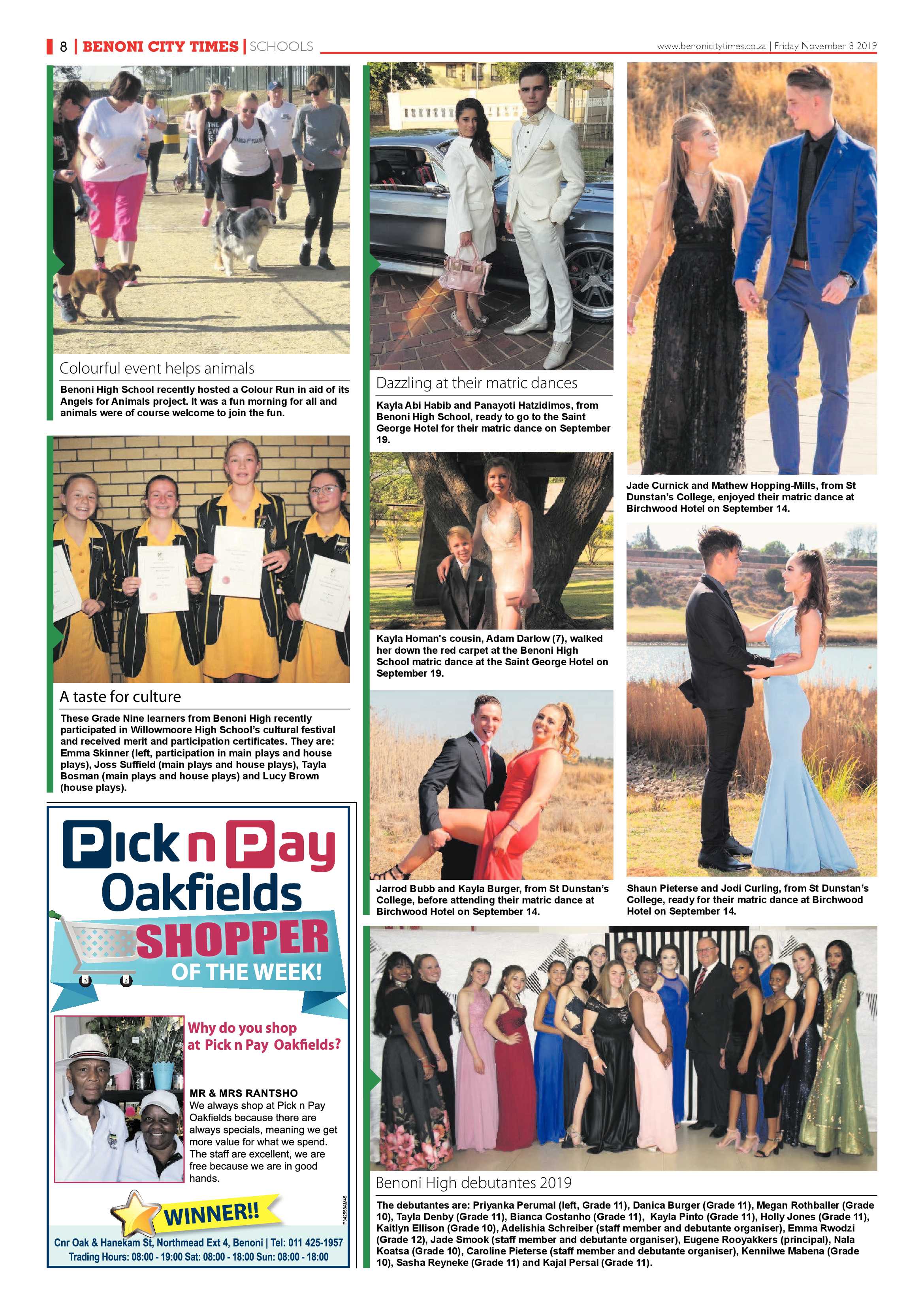 Benoni City Times 07 November 2019 page 8