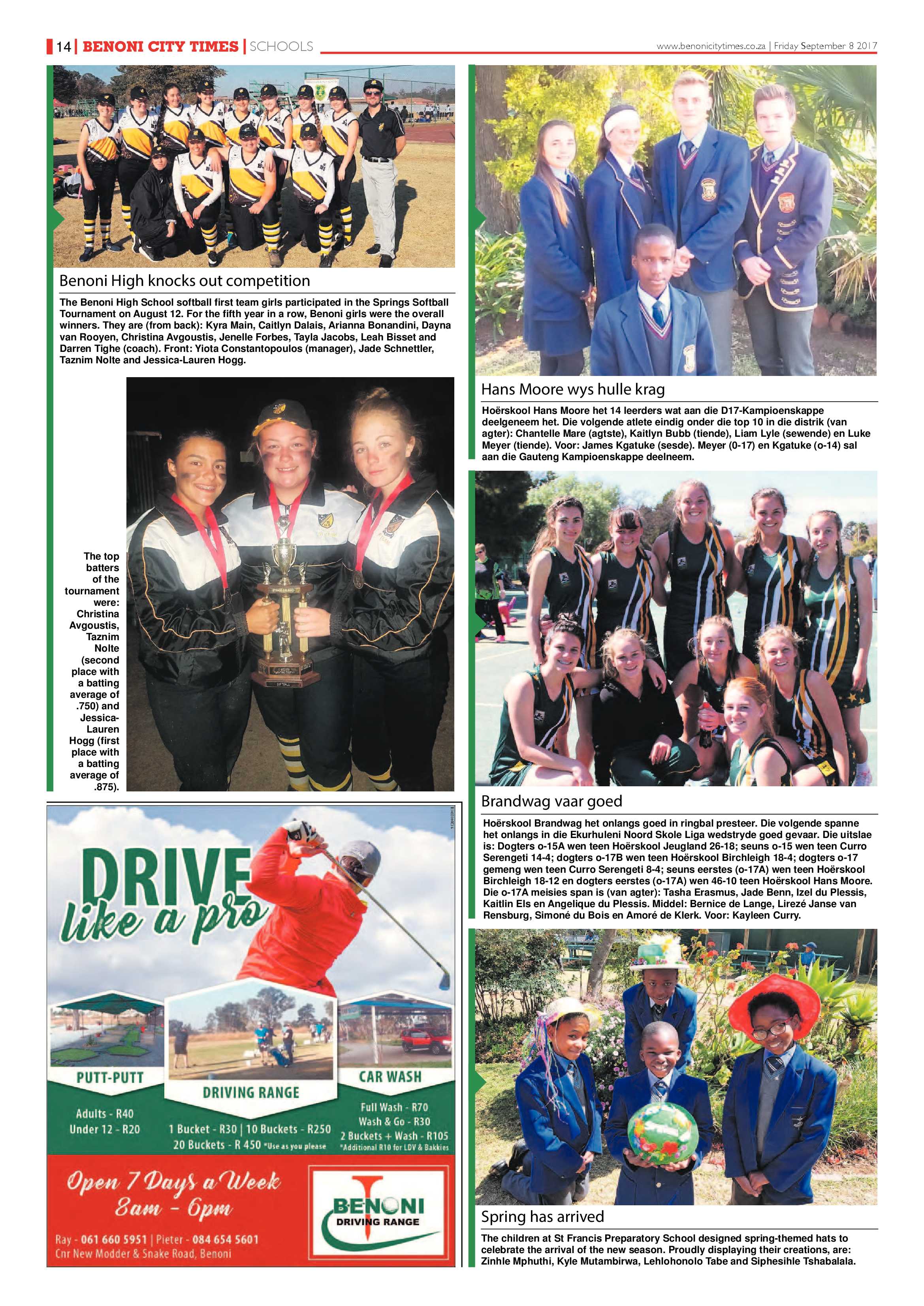 Benoni City Times 07 September 2017 page 14