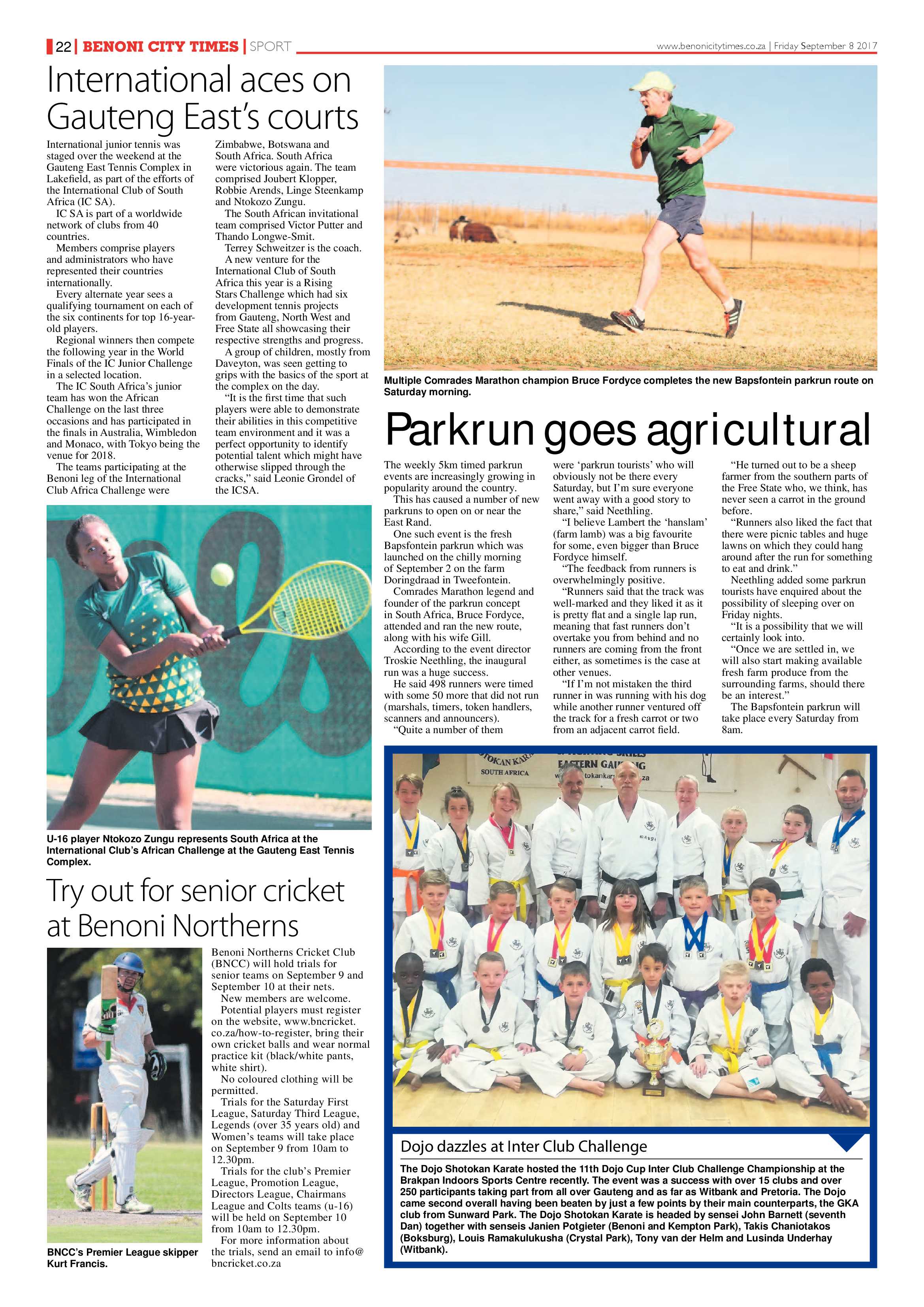 Benoni City Times 07 September 2017 page 22