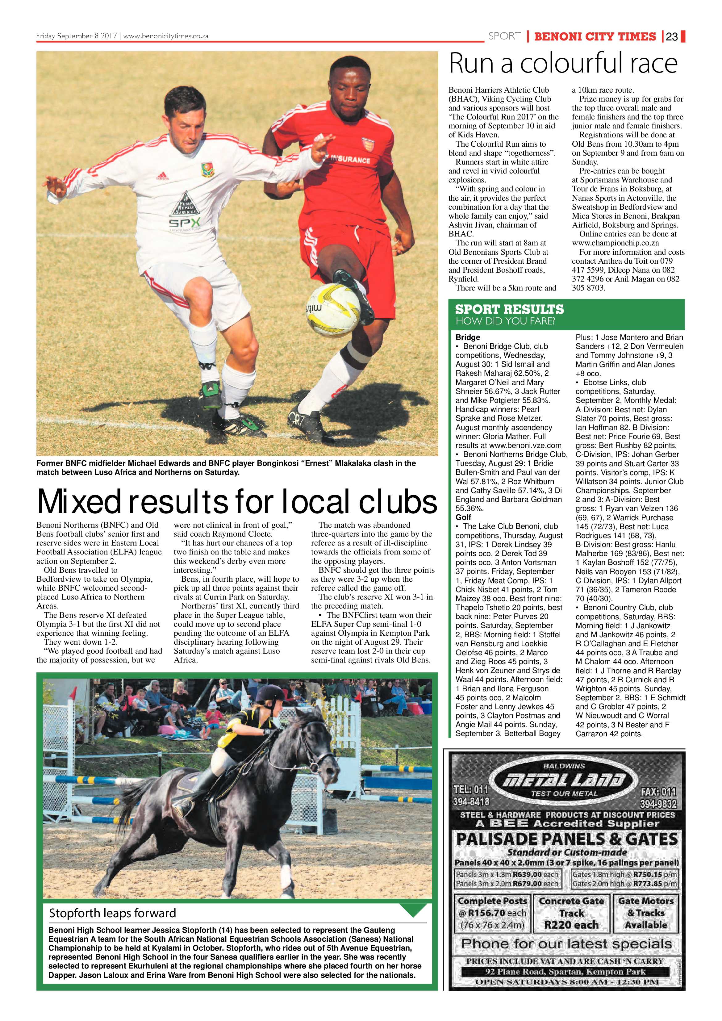 Benoni City Times 07 September 2017 page 23