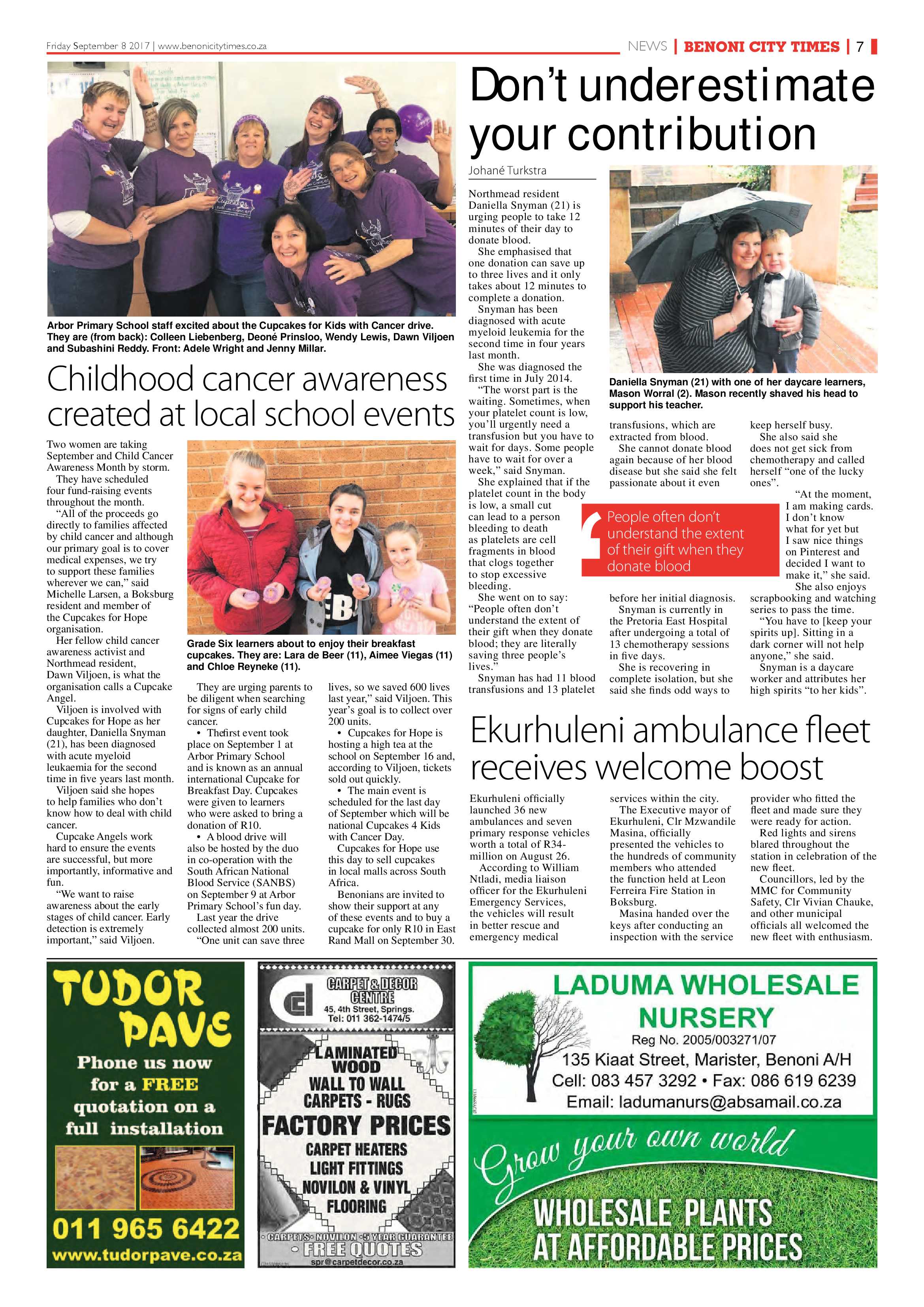 Benoni City Times 07 September 2017 page 7