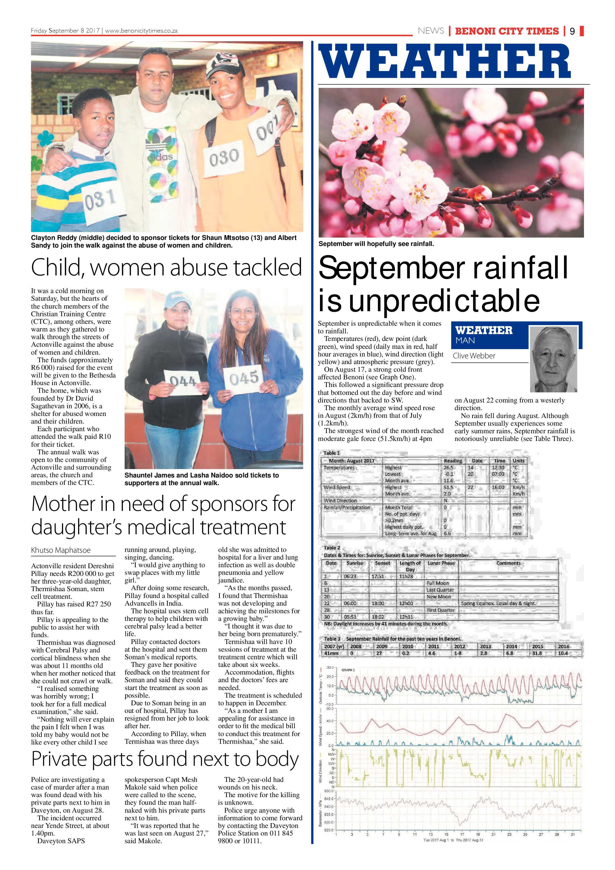 Benoni City Times 07 September 2017 page 9