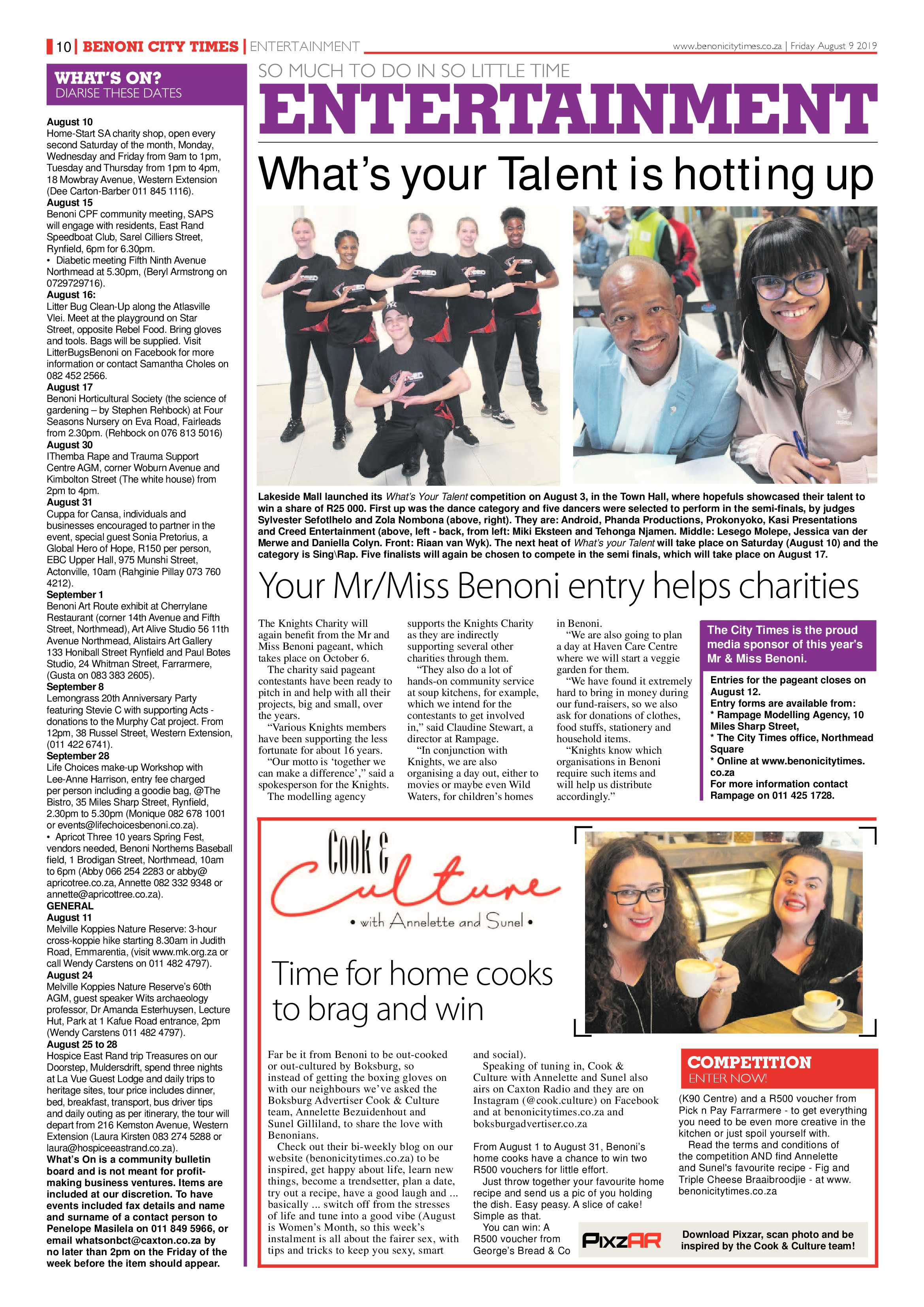 Benoni City Times 08 August 2019 page 10