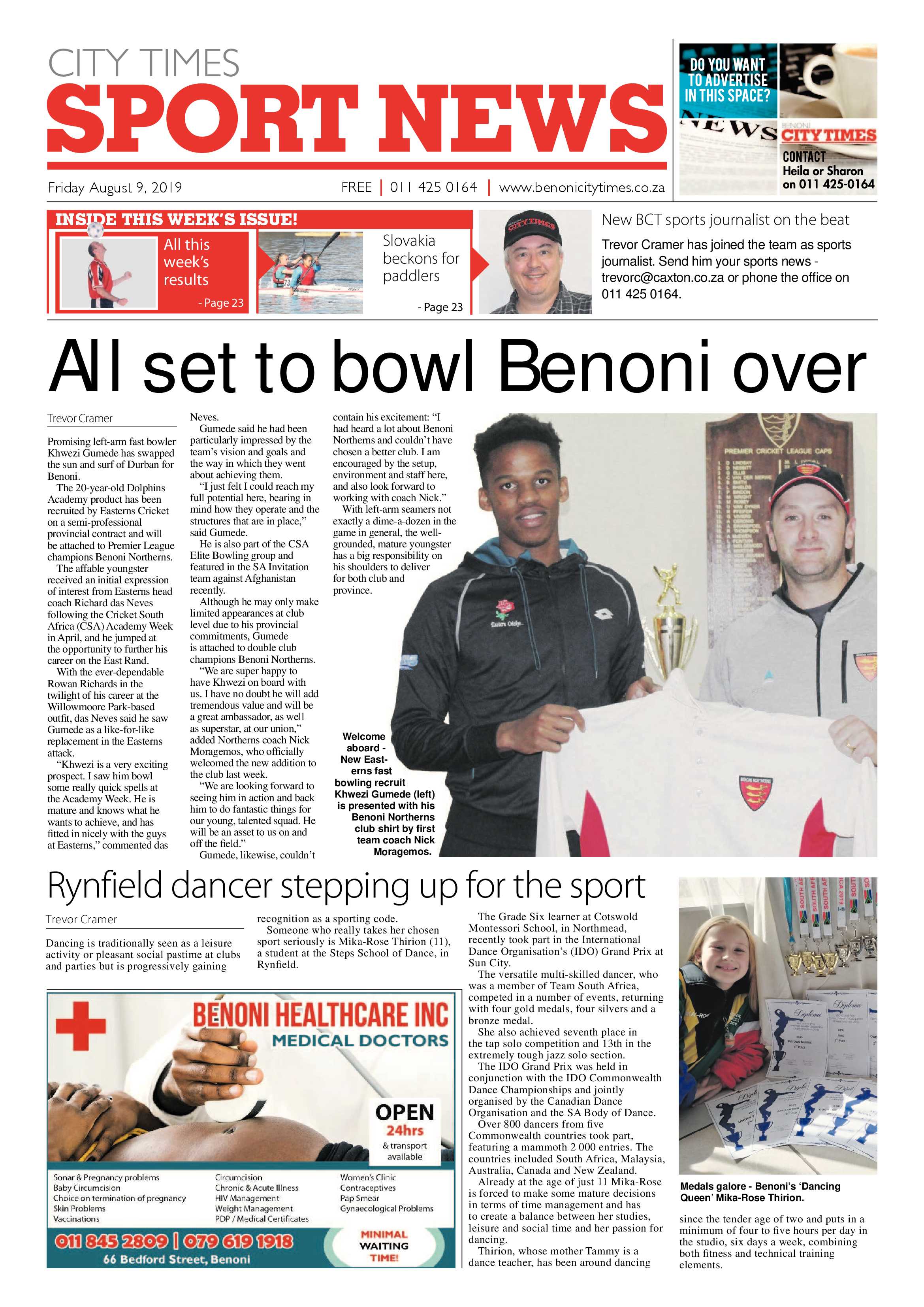 Benoni City Times 08 August 2019 page 24