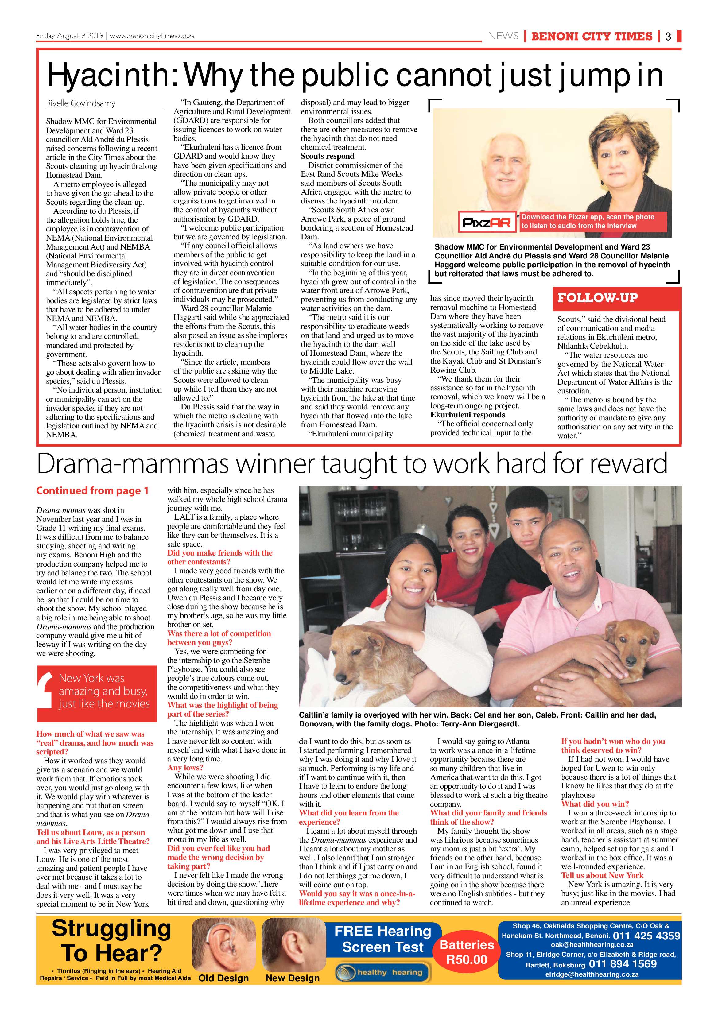 Benoni City Times 08 August 2019 page 3
