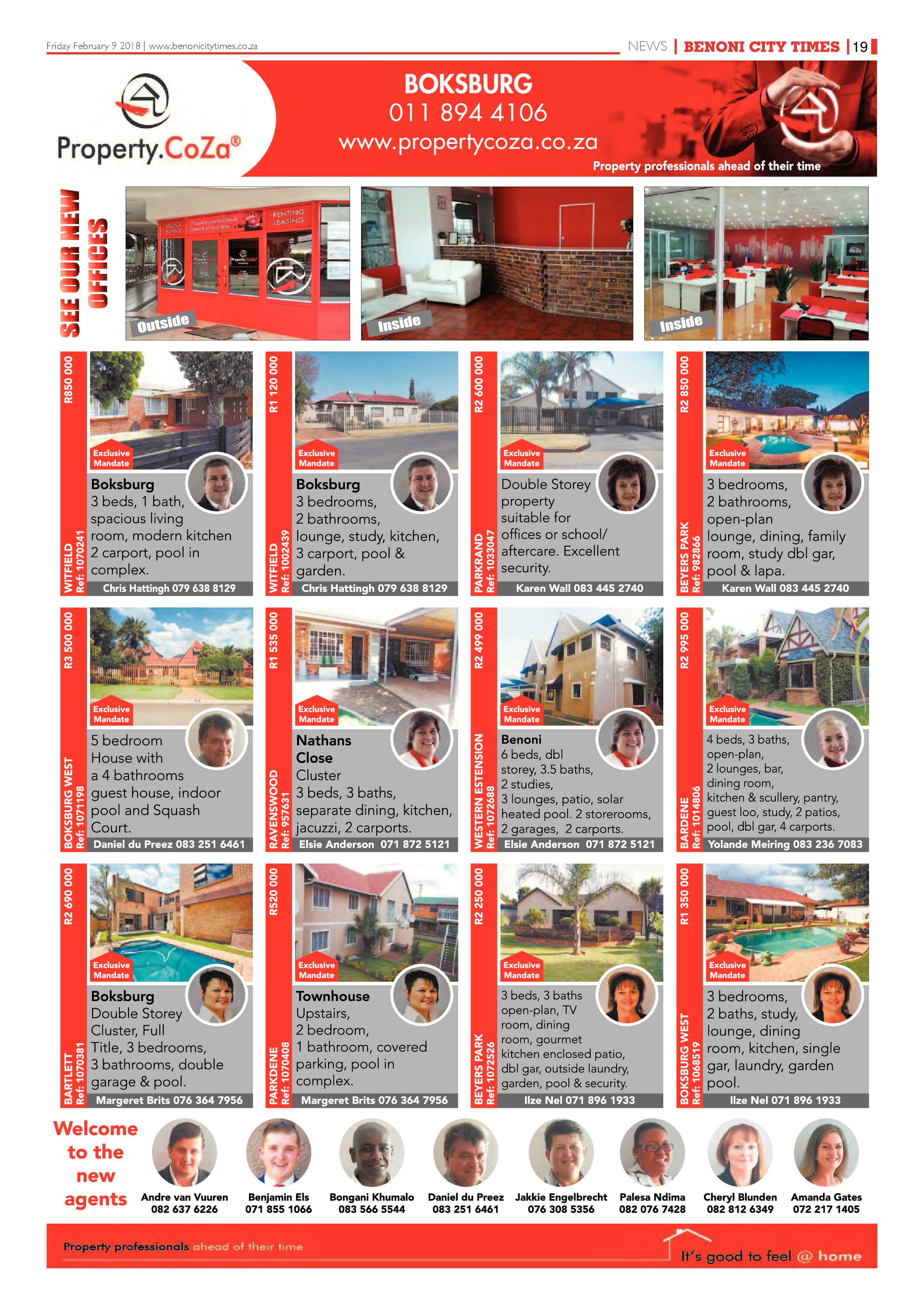 Benoni City Times 08 February 2018 page 19