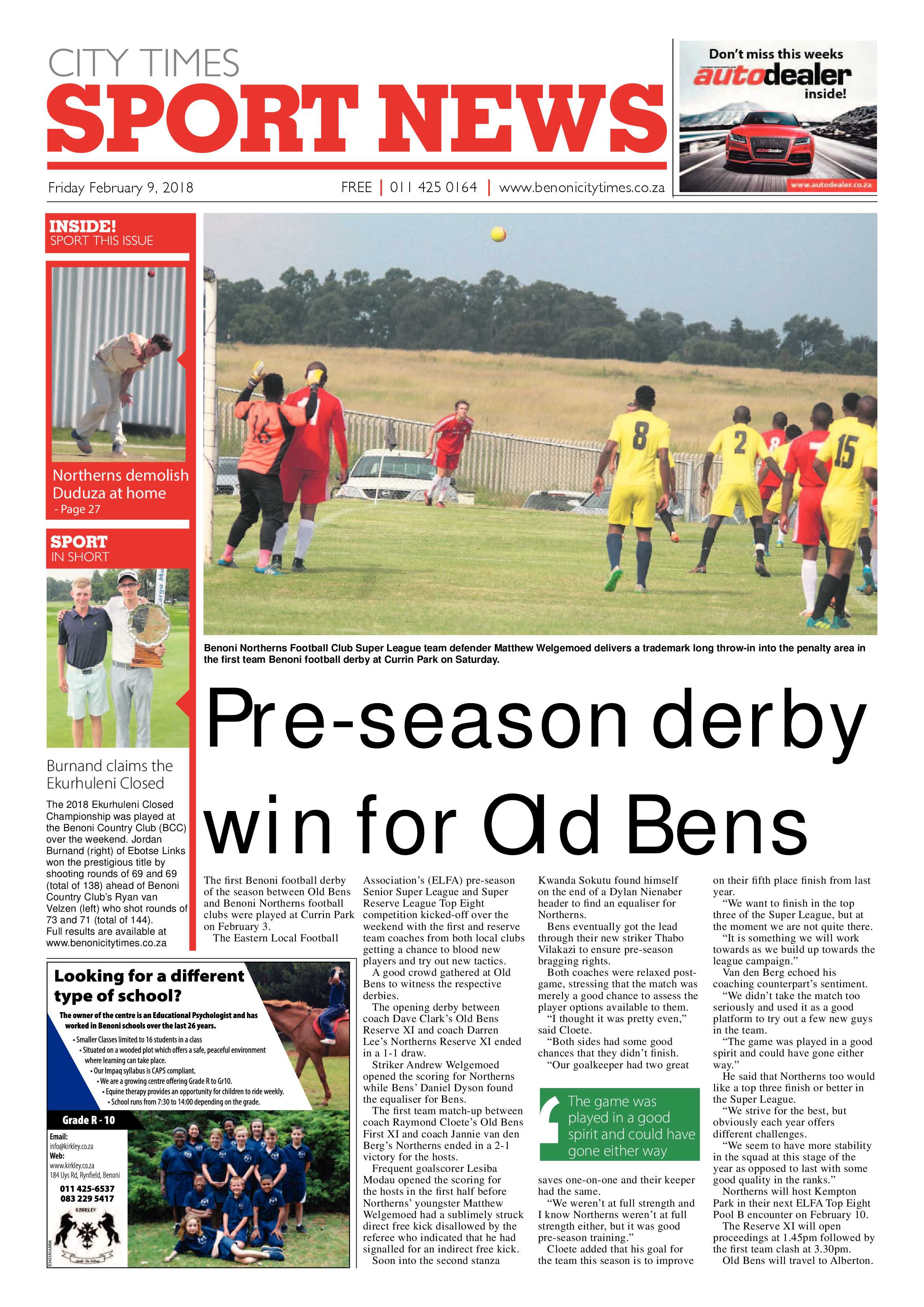Benoni City Times 08 February 2018 page 28