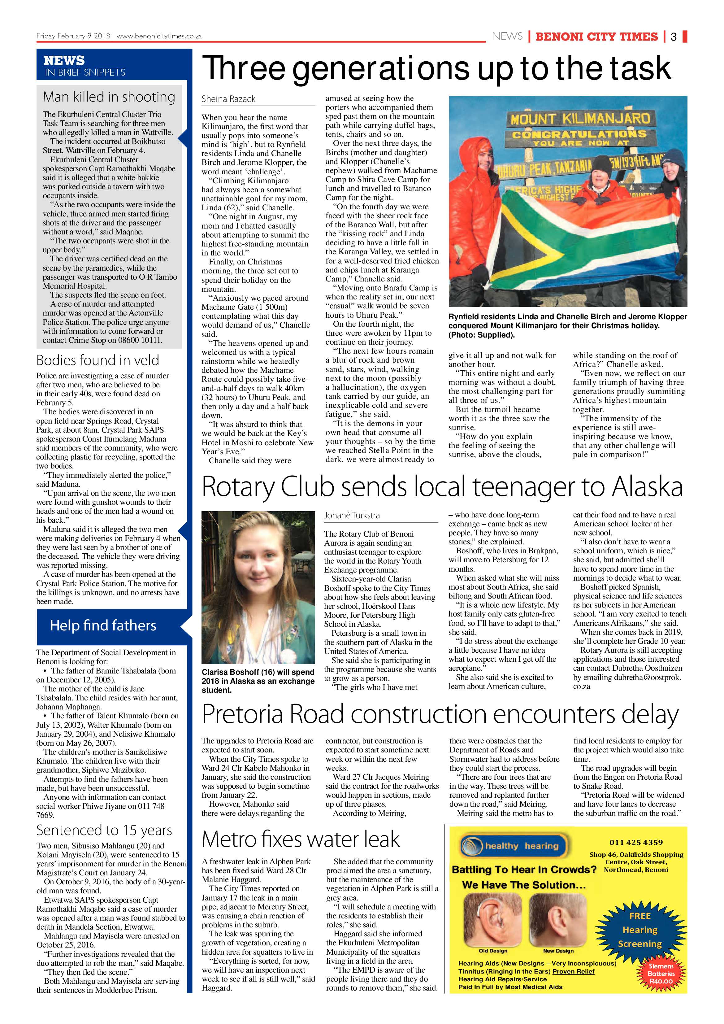 Benoni City Times 08 February 2018 page 3