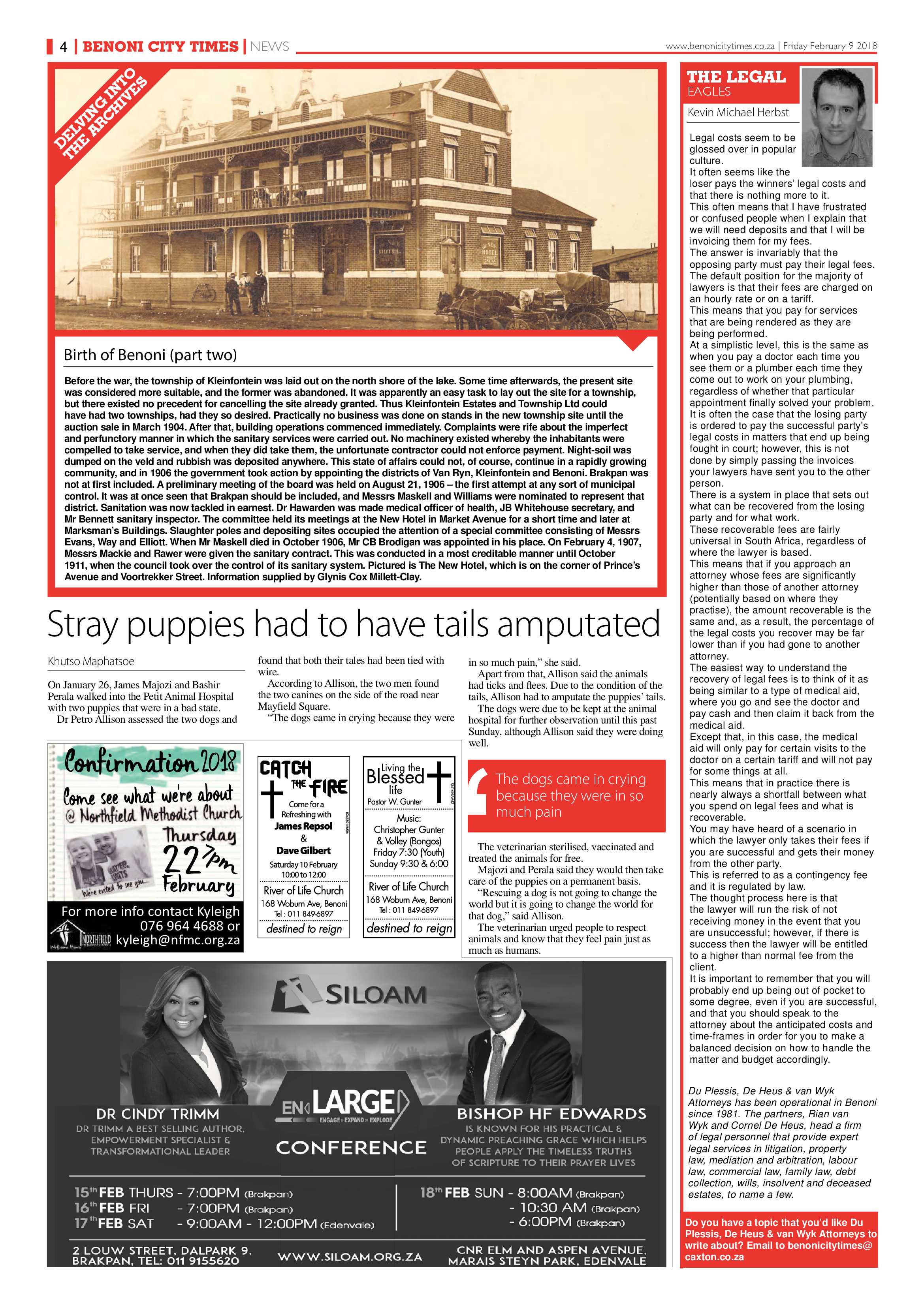 Benoni City Times 08 February 2018 page 4