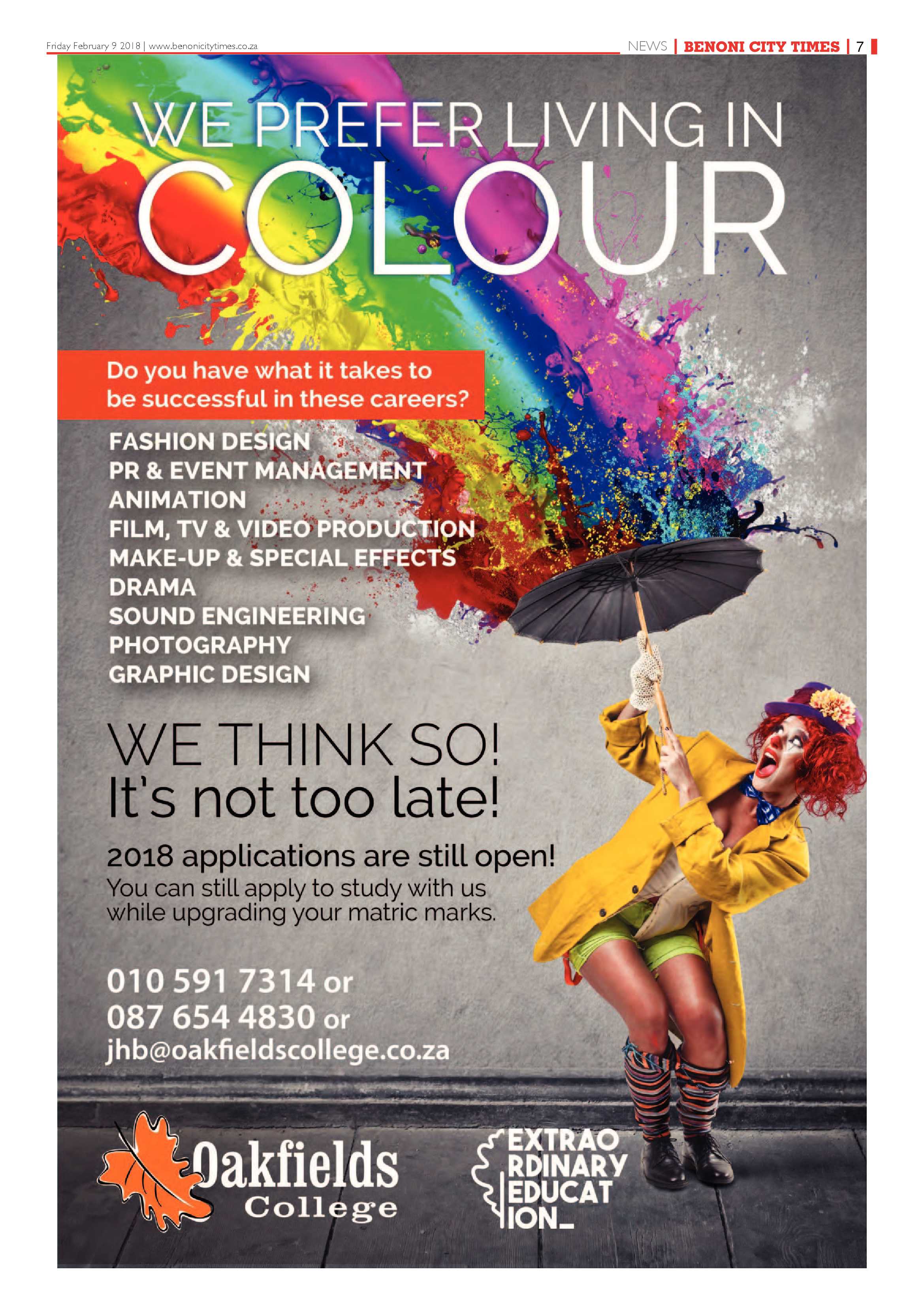Benoni City Times 08 February 2018 page 7